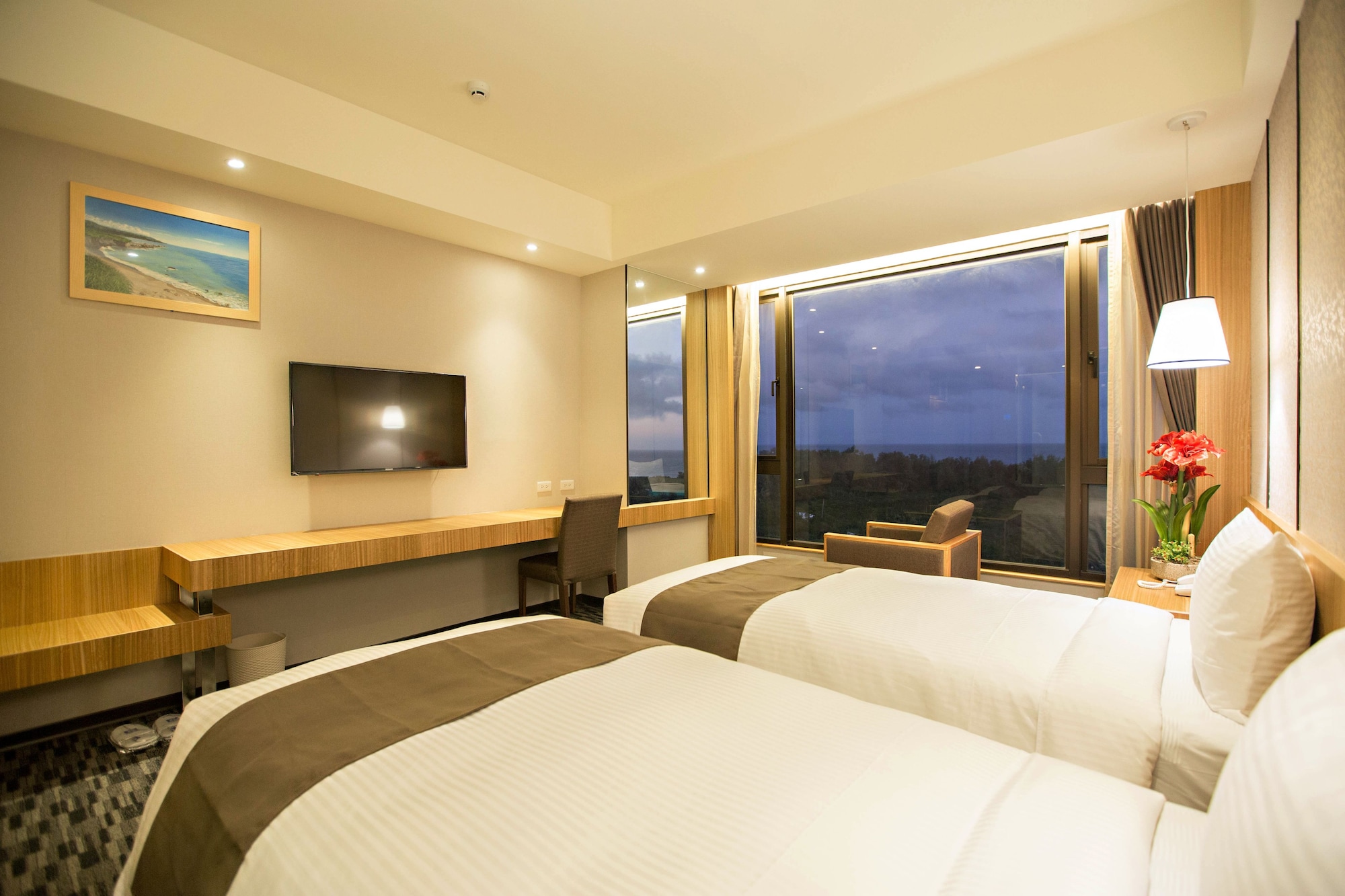 ROOM, TWIN BEDS, SEA VIEW