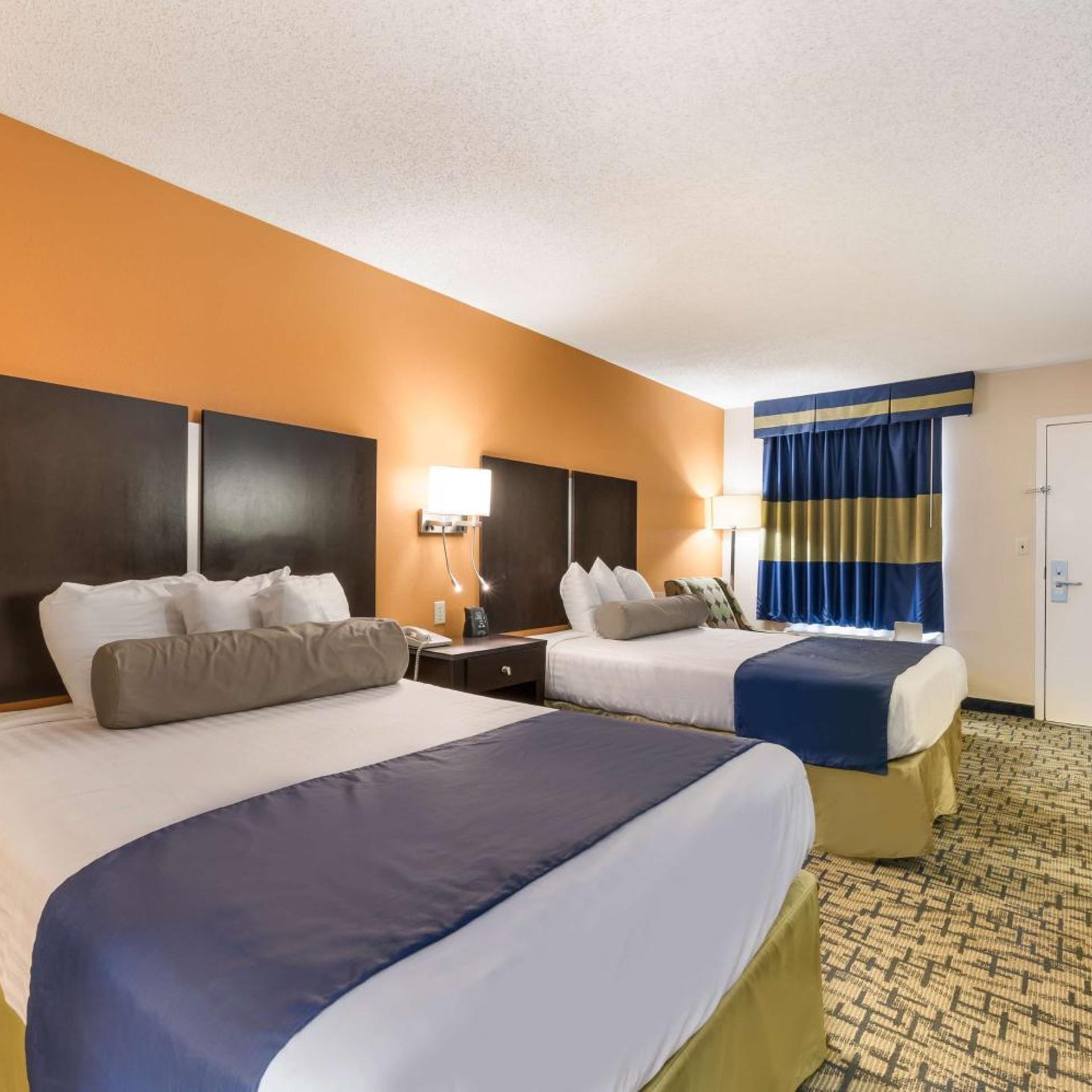 غرفة بسريرين مزدوجين للمدخنين، SureStay Hotel by Best Western Meridian 2/7