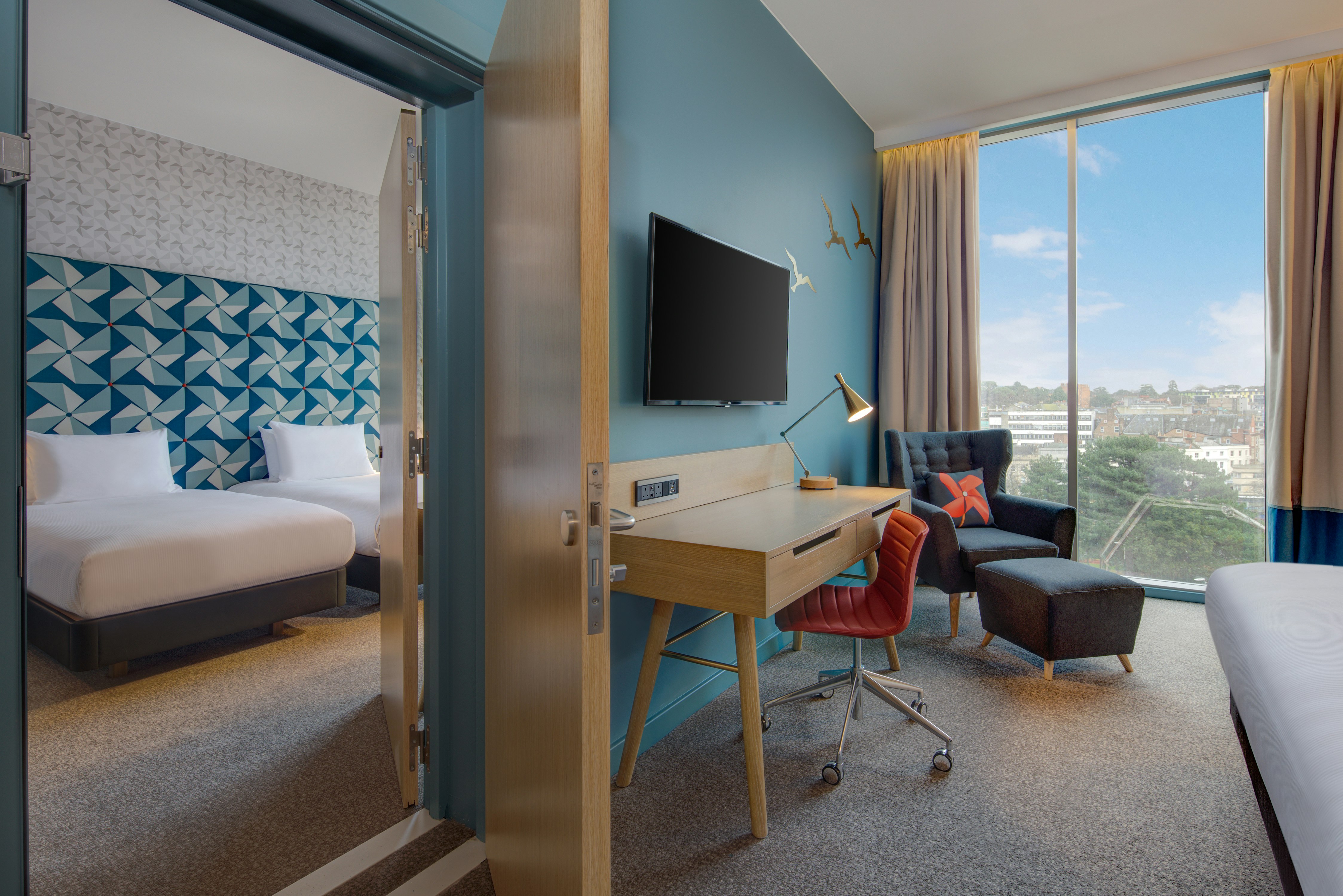 غرفة بسرير كينج، Hilton Bournemouth 8/20