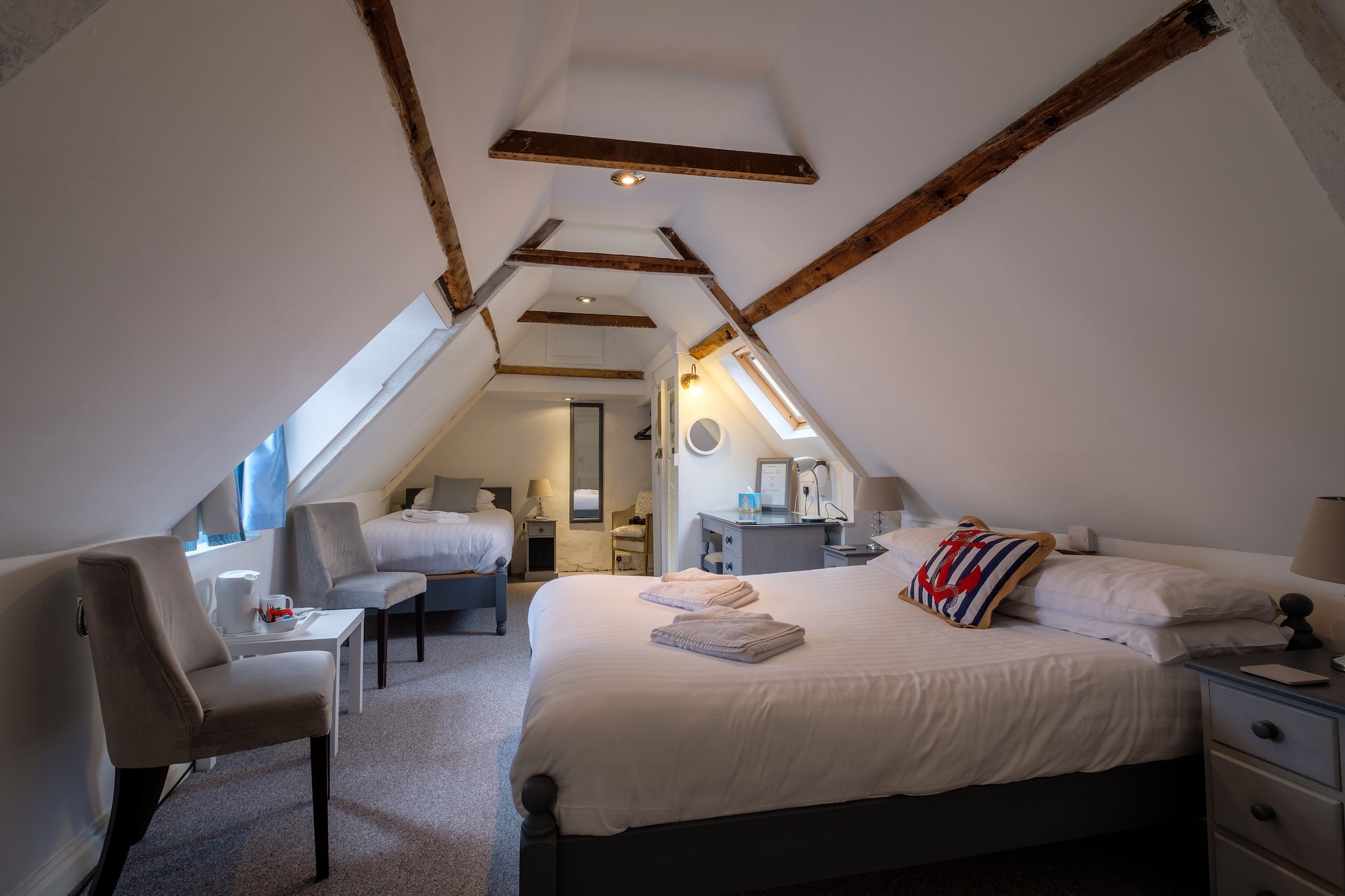 Superior, Triple, 1 Double and 1 Single Bed, Attic