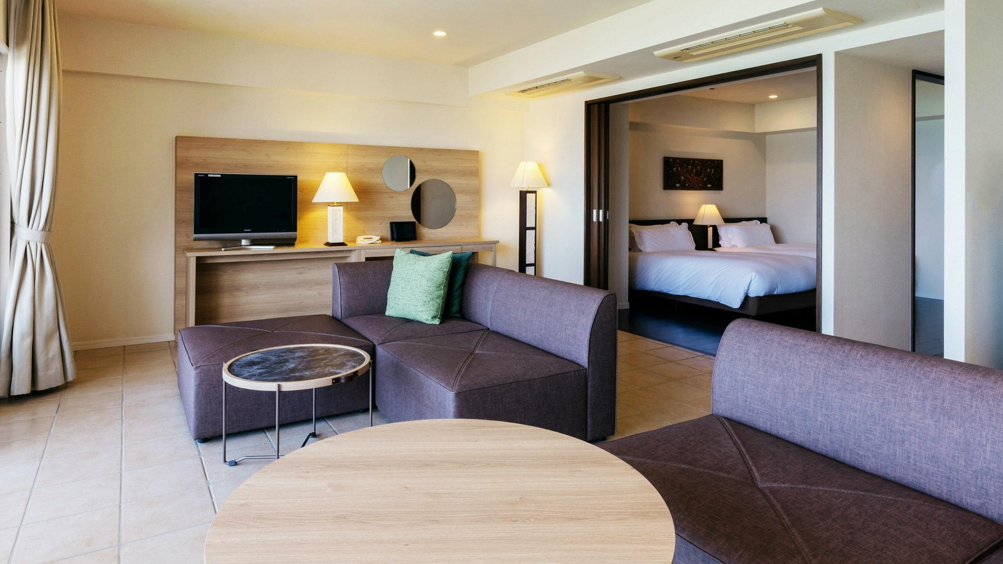 Suite, Twin Beds, Ocean View, Condo Building