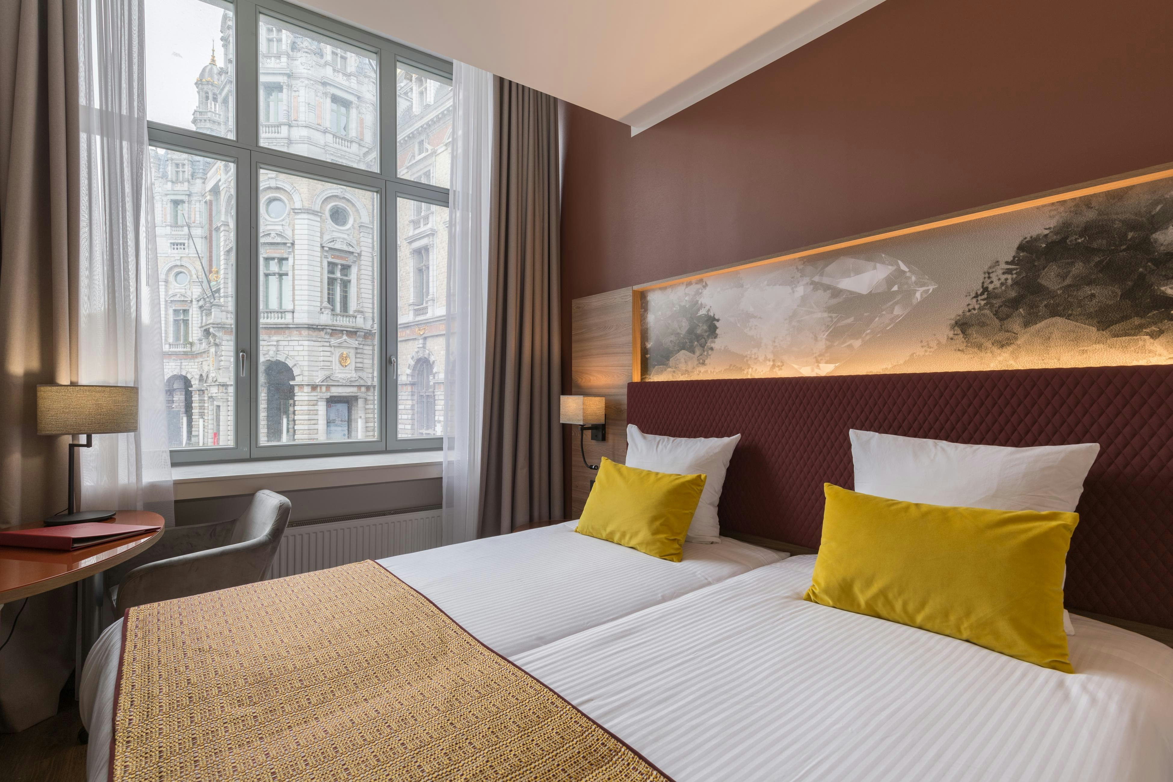 غرفة كومفورت بسرير فردي، Leonardo Hotel Antwerp 2/4
