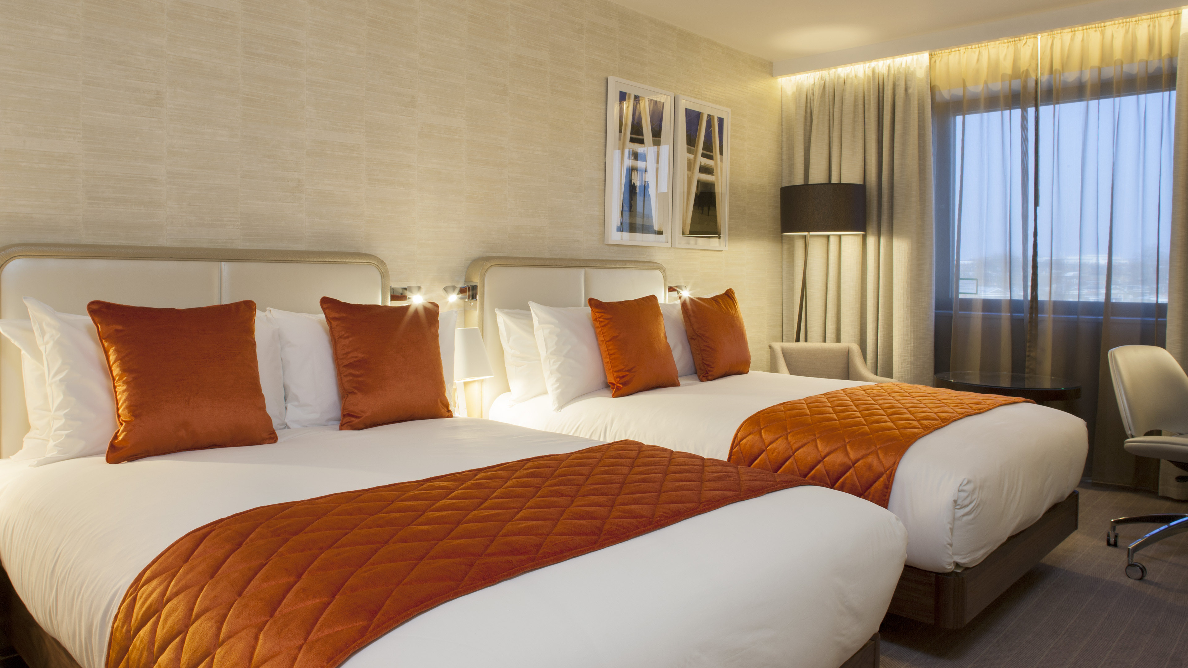 غرفة بسريرين مزدوجين، Crowne Plaza London - Kings Cross 3/7