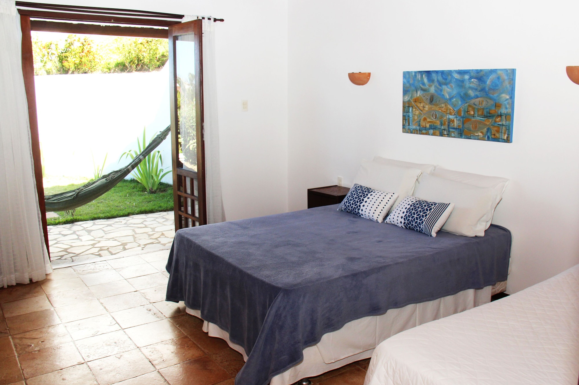 ROOM, TRIPLE, GARDEN VIEW, BALCONY