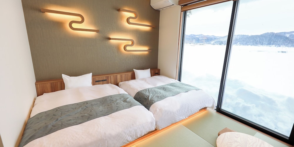 Room at Hakuba Ryujin Onsen RYOKAN SUI, Hakuba - Nagano