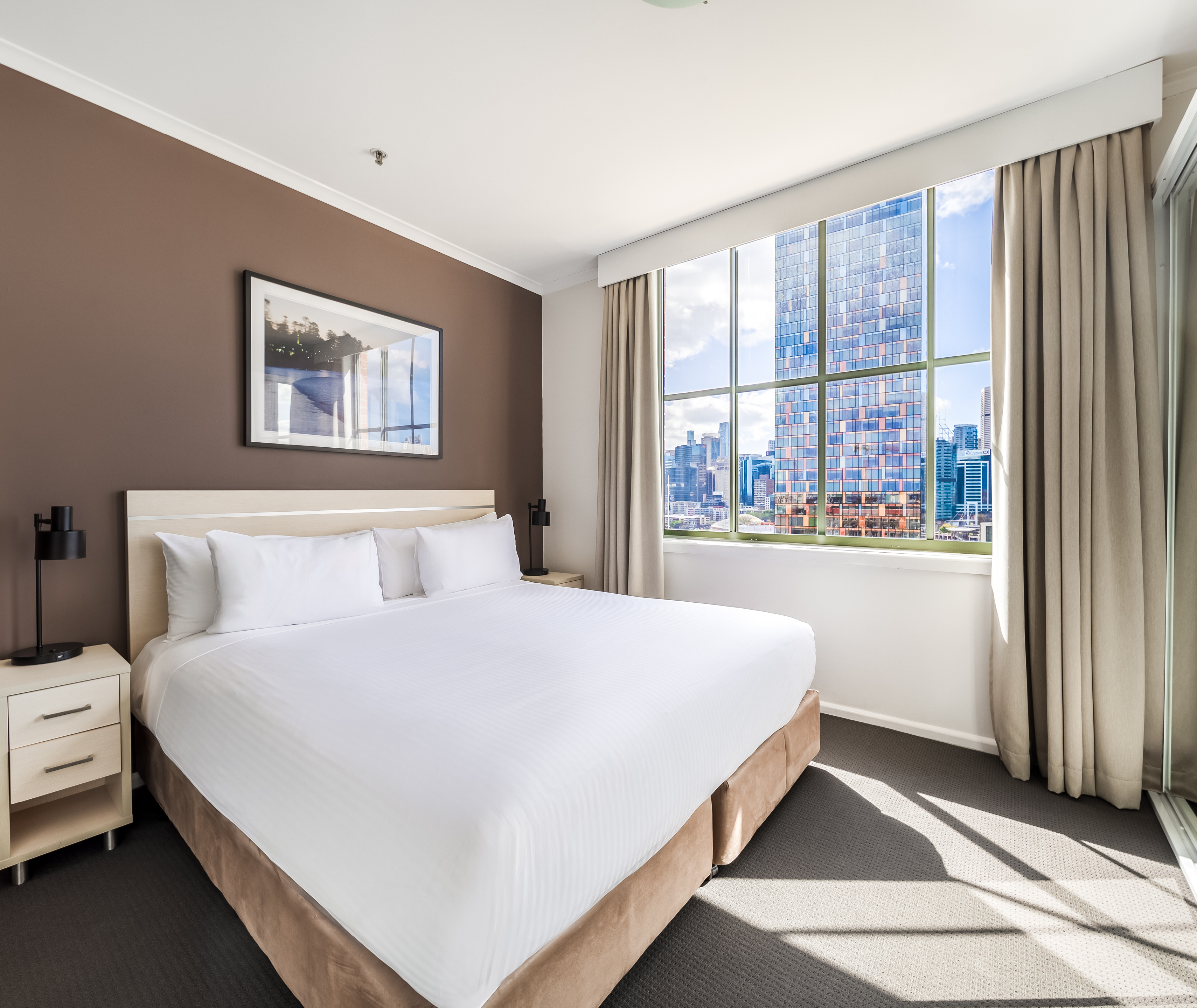 2 Bedrooms, Apartment, City Skyline View، Oaks Sydney Goldsbrough Suites 4/8