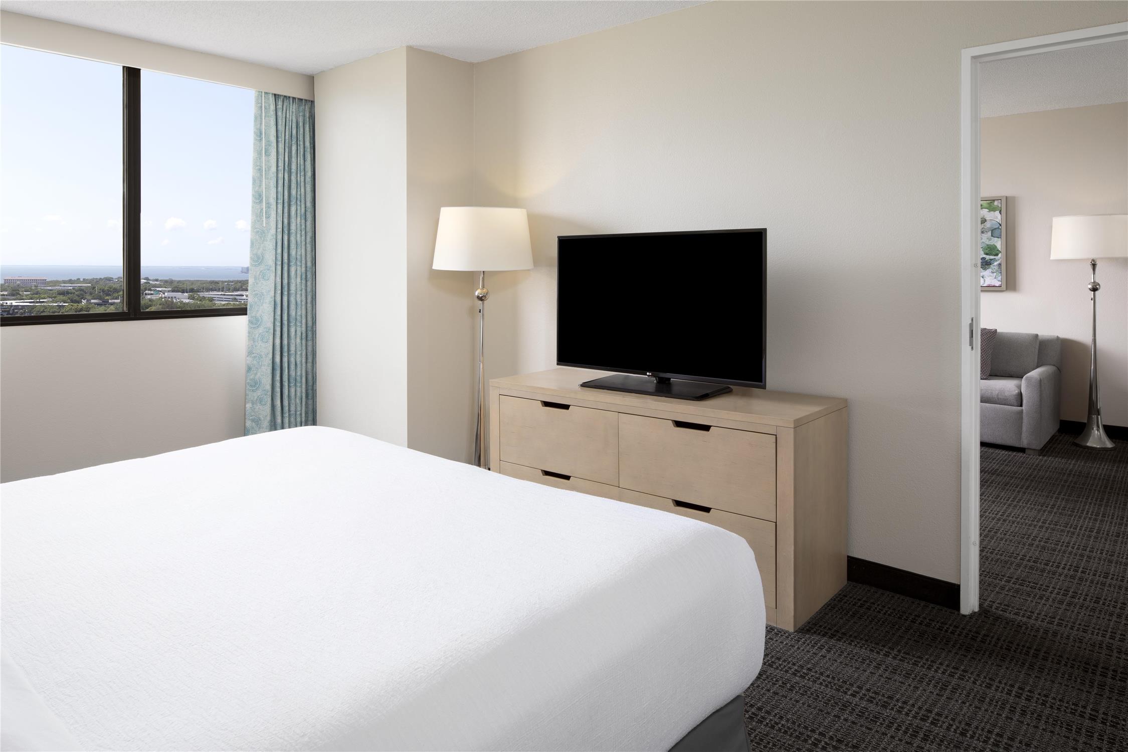 Suite, King Bed, City View