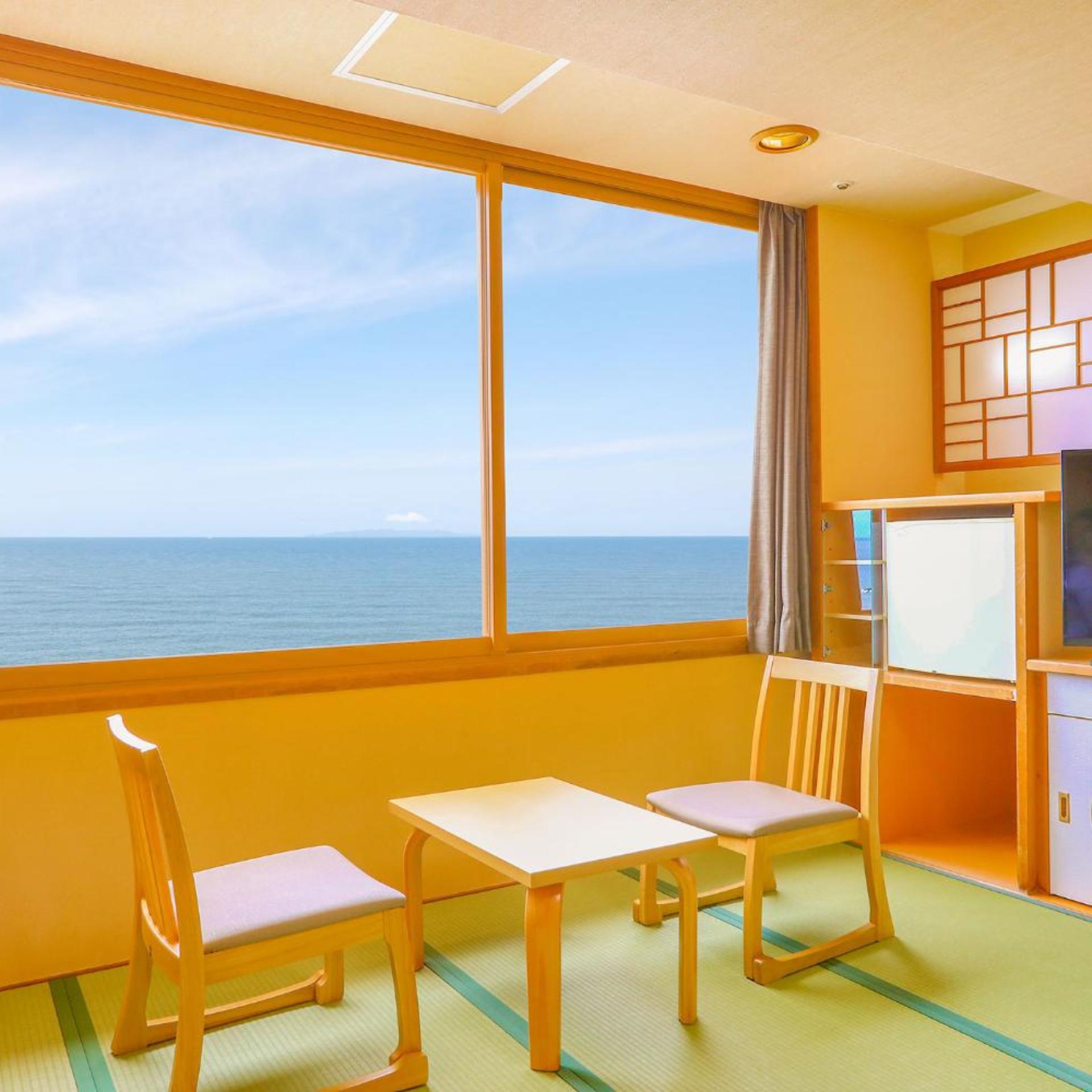 Interior, Japanese, Standard, Sea Side, Indoor Bath