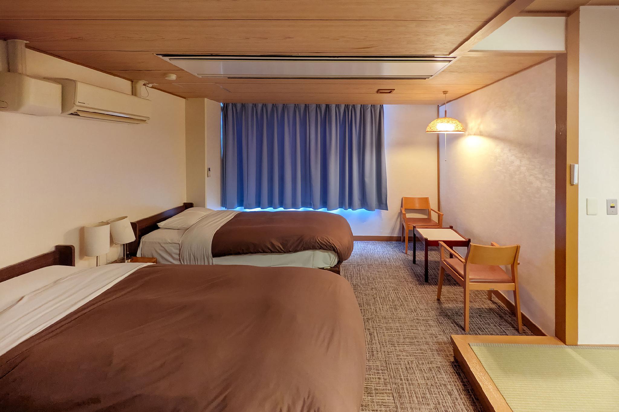 Japanese Western, Standard, Twin Beds, 2 Futon Beds, Indoor Bath