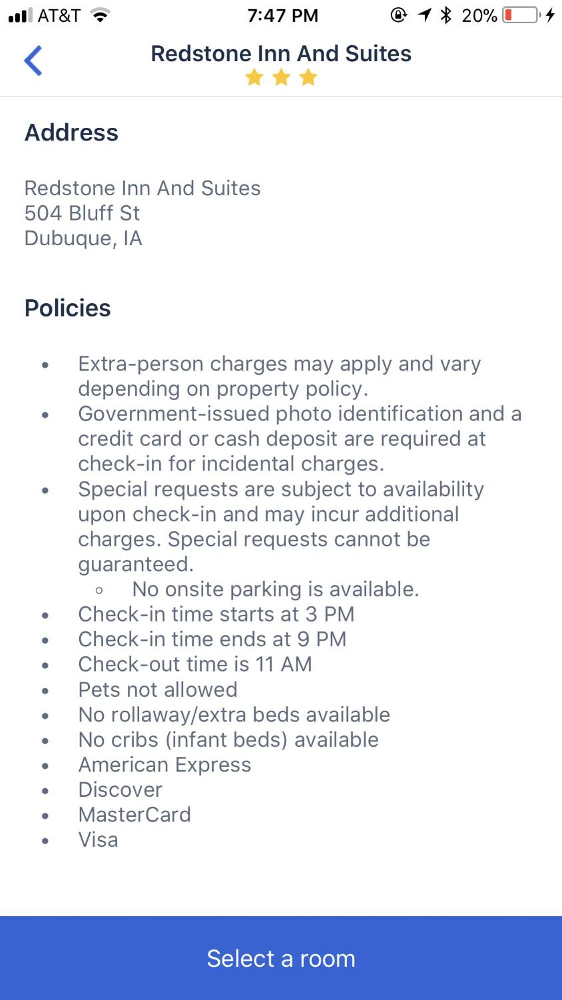 Redstone Inn And Suites 11/12