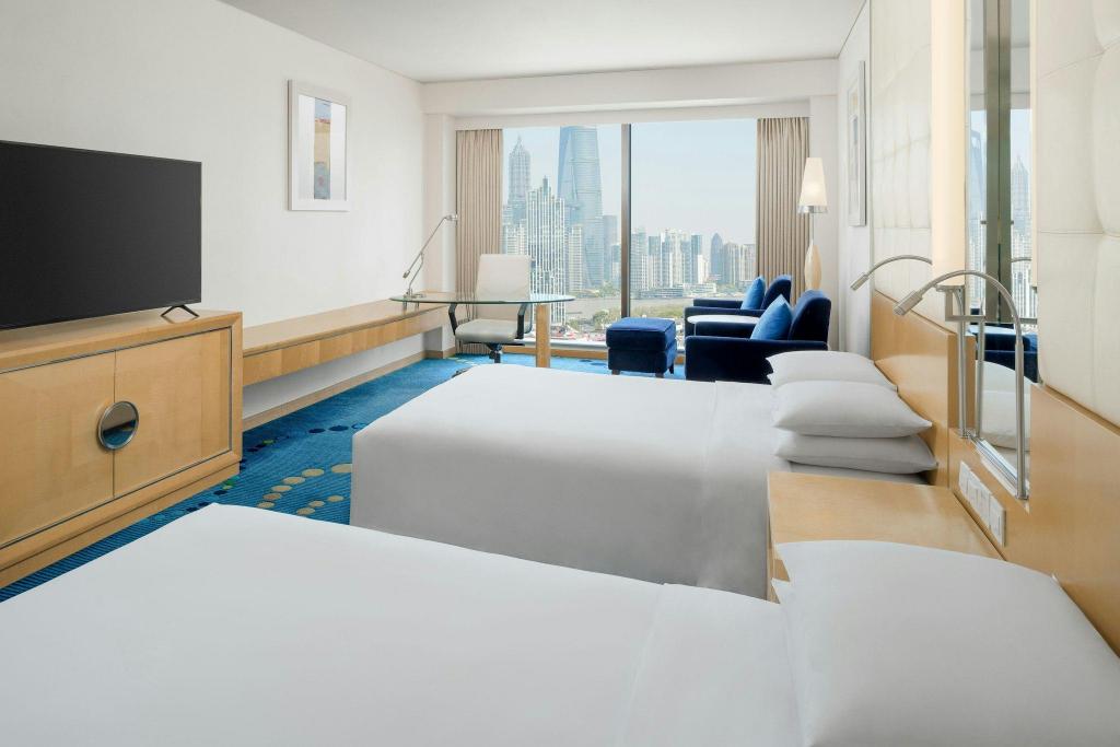 Bund, Club, Guest Room, 2 Double Beds, River View, Club Lounge Access