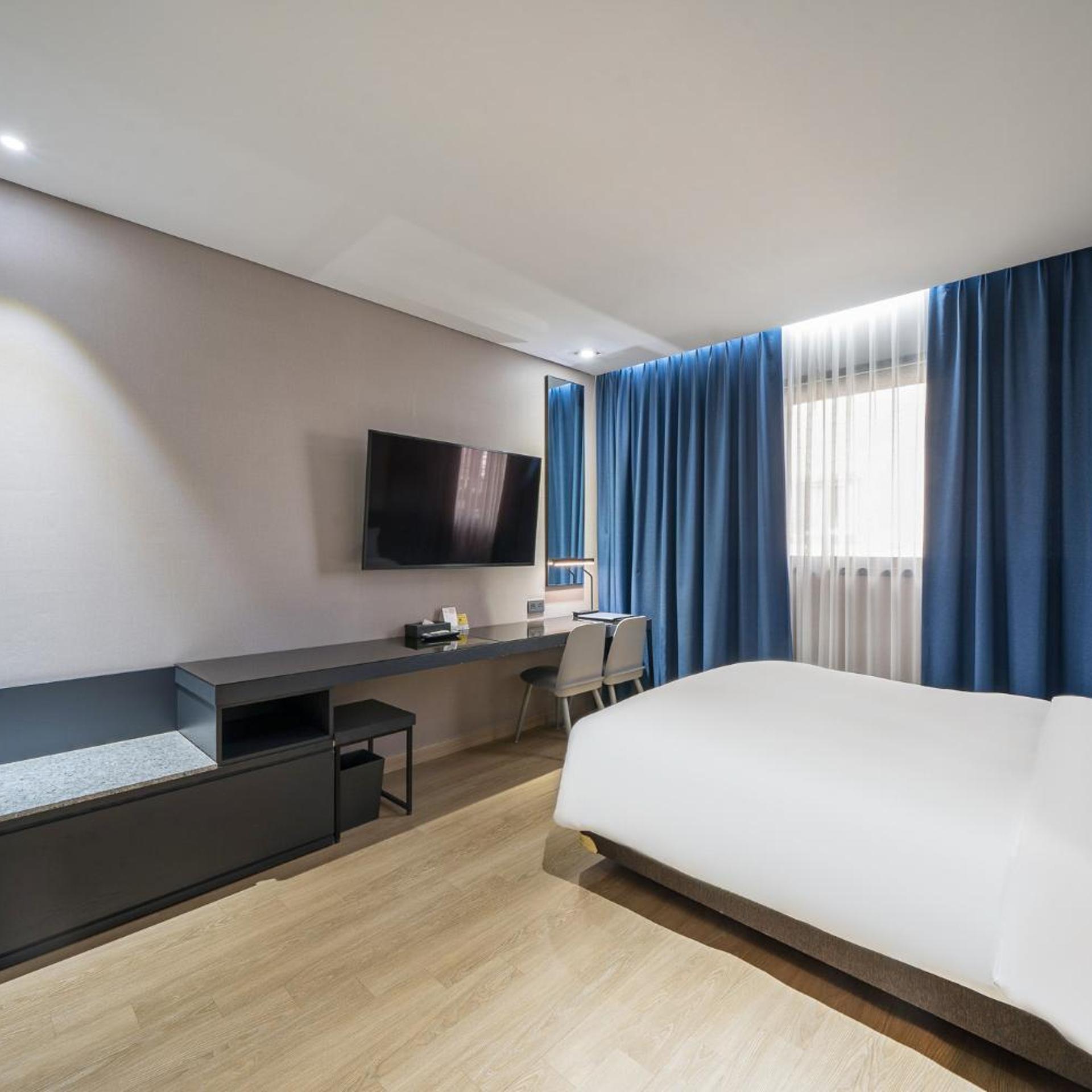 غرفة بسرير مزدوج لذوي الإعاقة، Rivertain Hotel Gyeongju 5/10