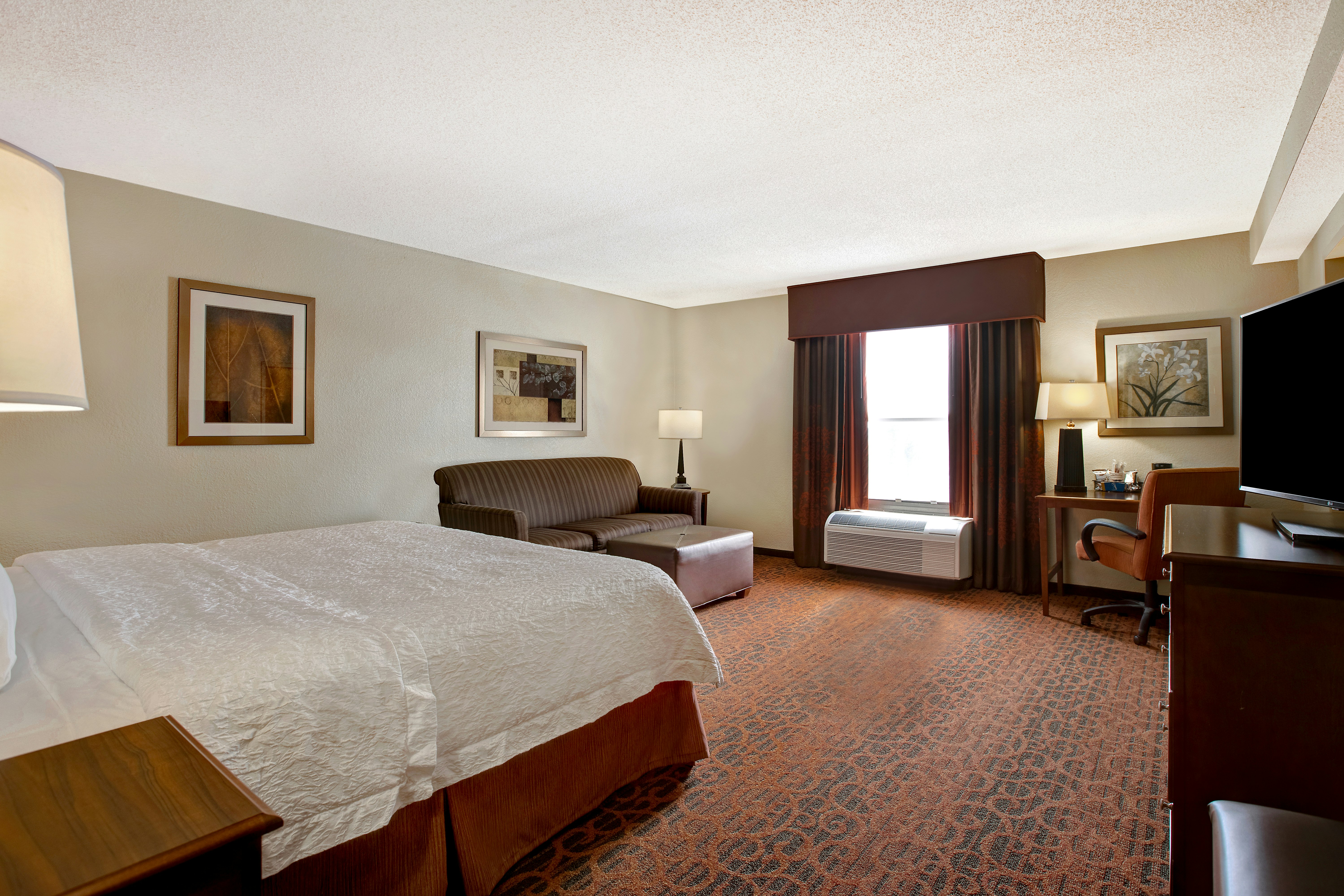 ROOM, KING BED, SOFA