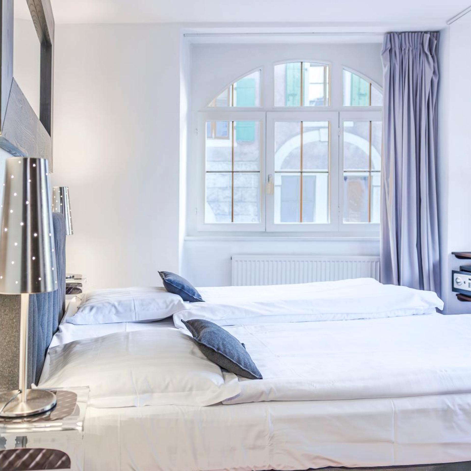 Budget, Double Bed, Street Side View