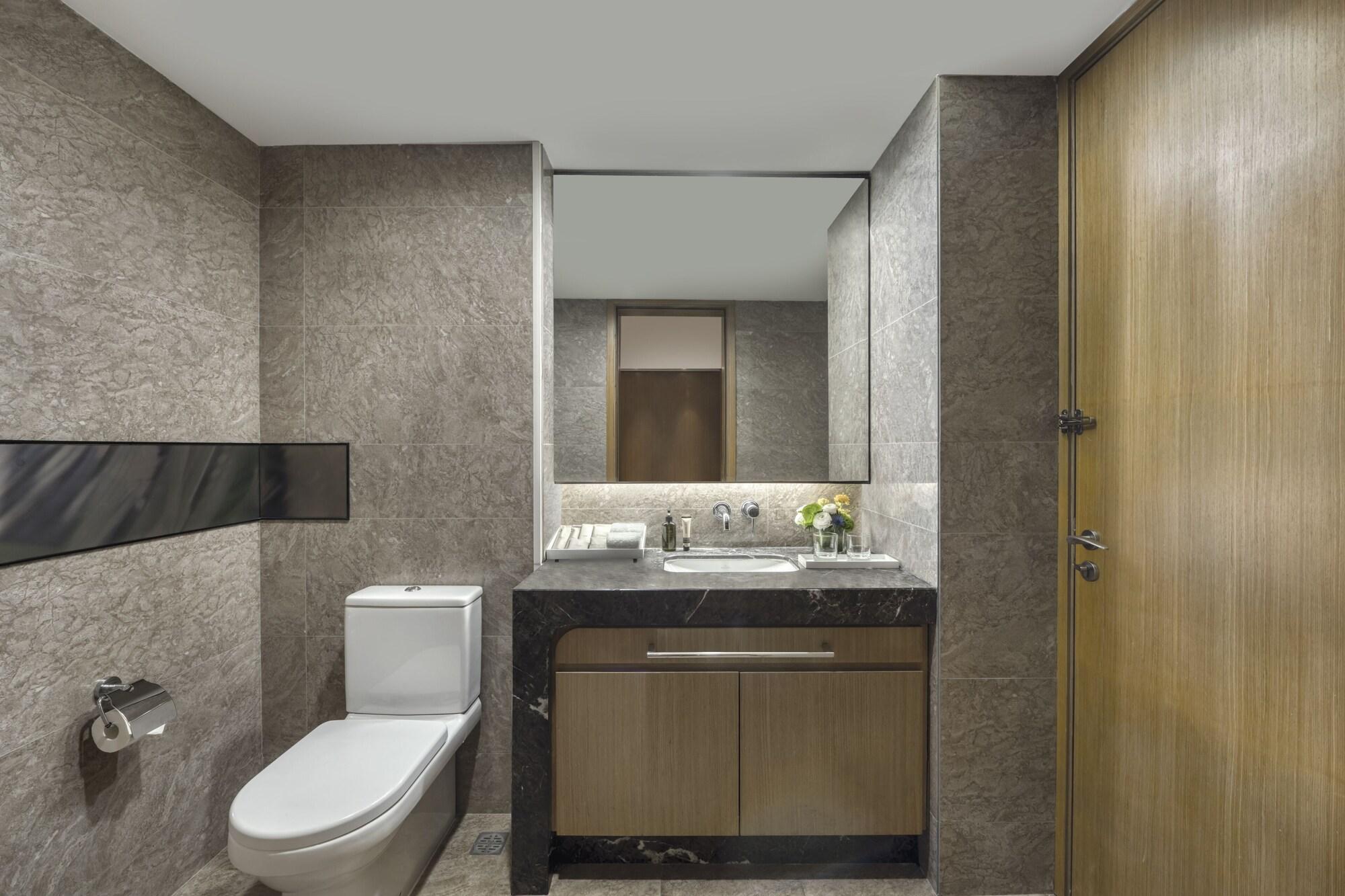شقة ديلوكس بإطلالة على المدينة بغرفتي نوم بمطبخ، Ascott IFC Guangzhou 3/3