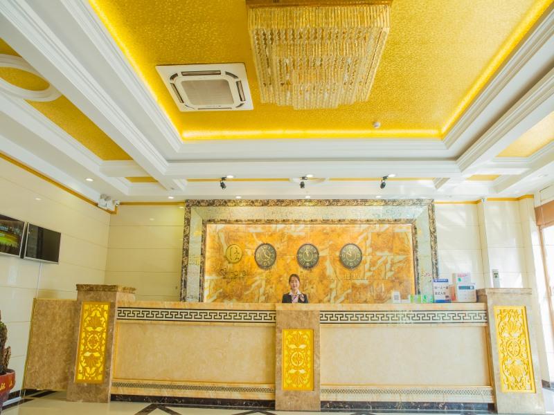 Lobby at GreenTree Inn Jiayuguan Xinhua South Road Express Hotel, JIAYUGUAN