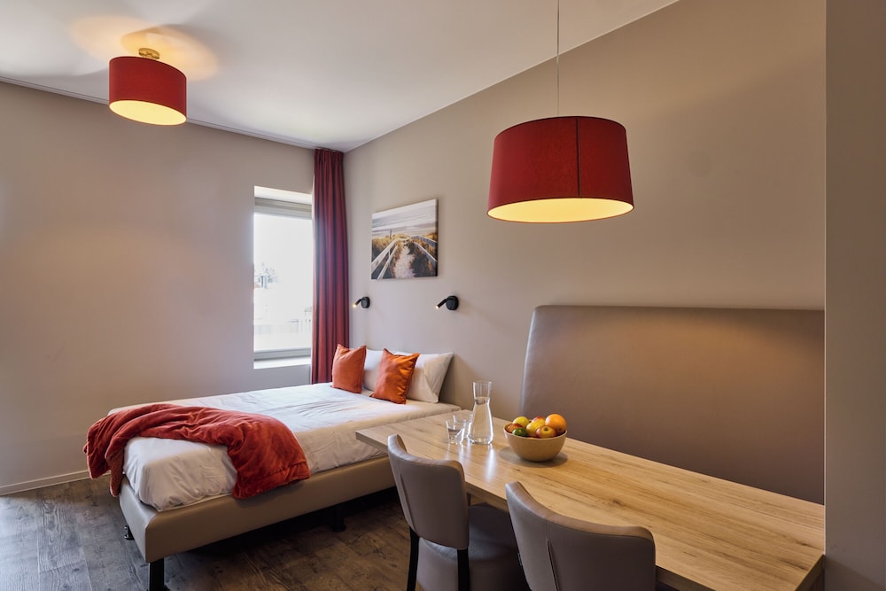 استوديو بسرير مزدوج وسرير بطابقين، Holiday Suites Westende 6/10