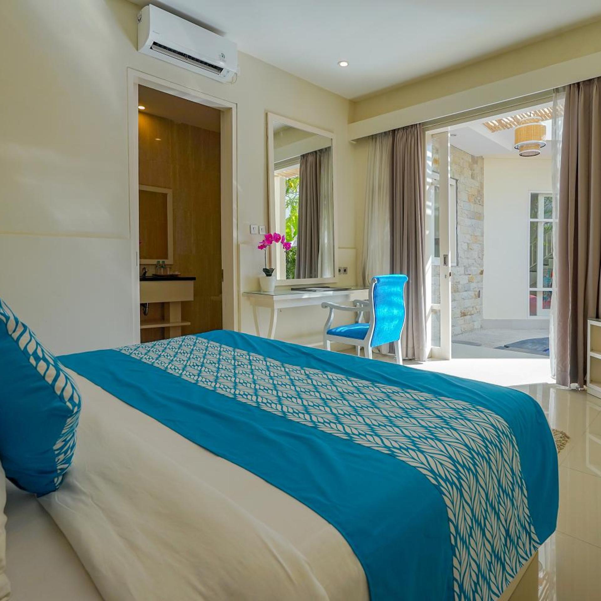 فيلا ديلوكس بـ3 غرف نوم بمسبح خاص، Awila Villas Kuta 4/10