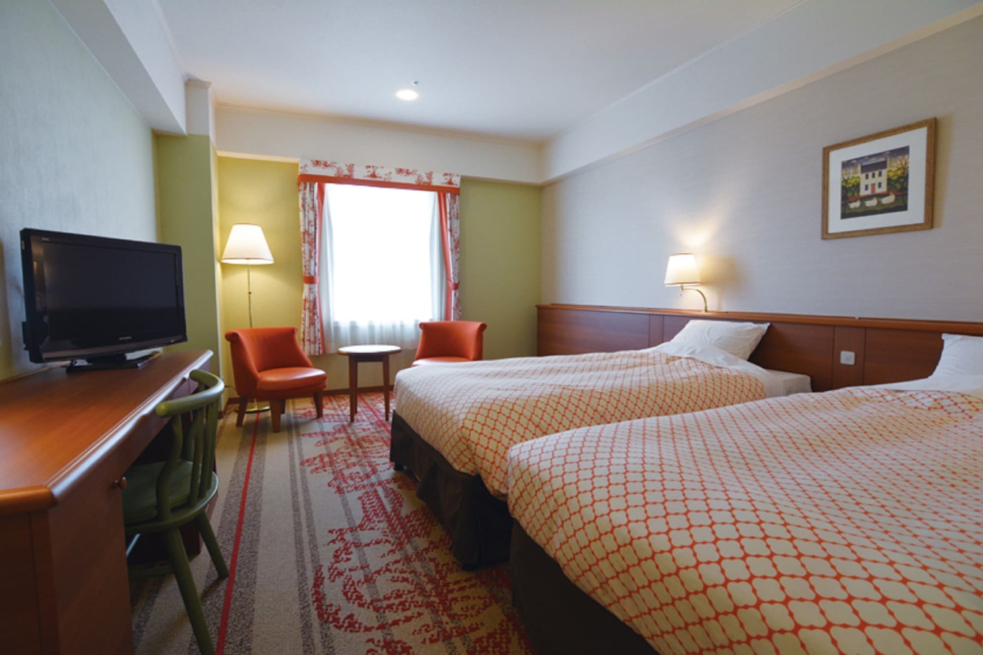 ROOM, TWIN BEDS