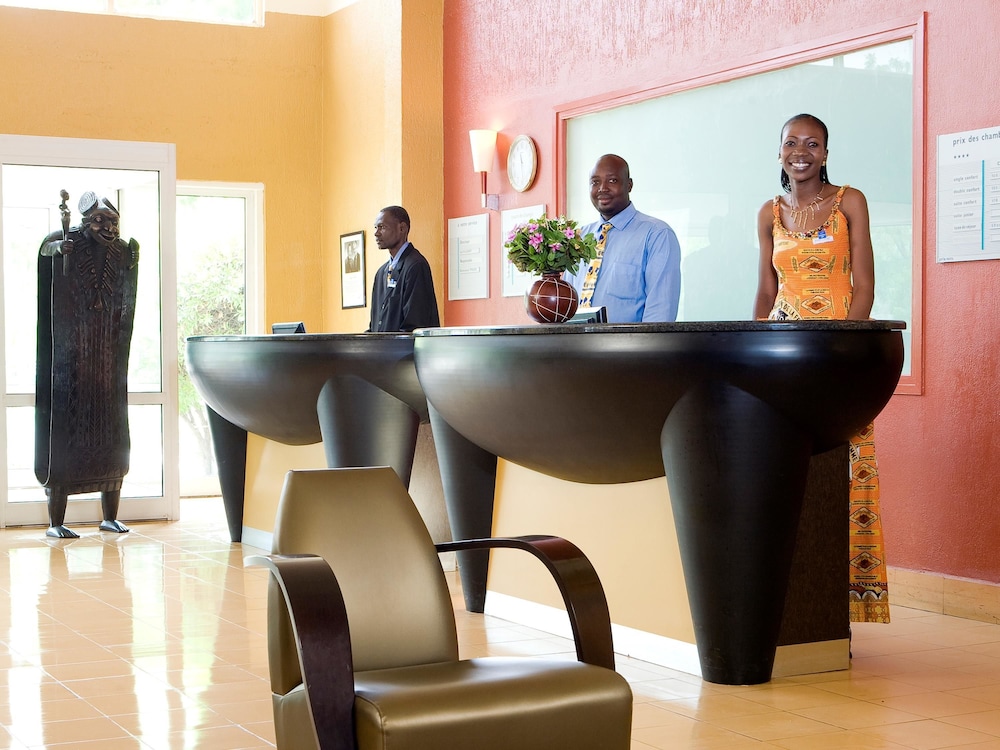 Lobby at Hotel La Tchadienne, N DJAMENA