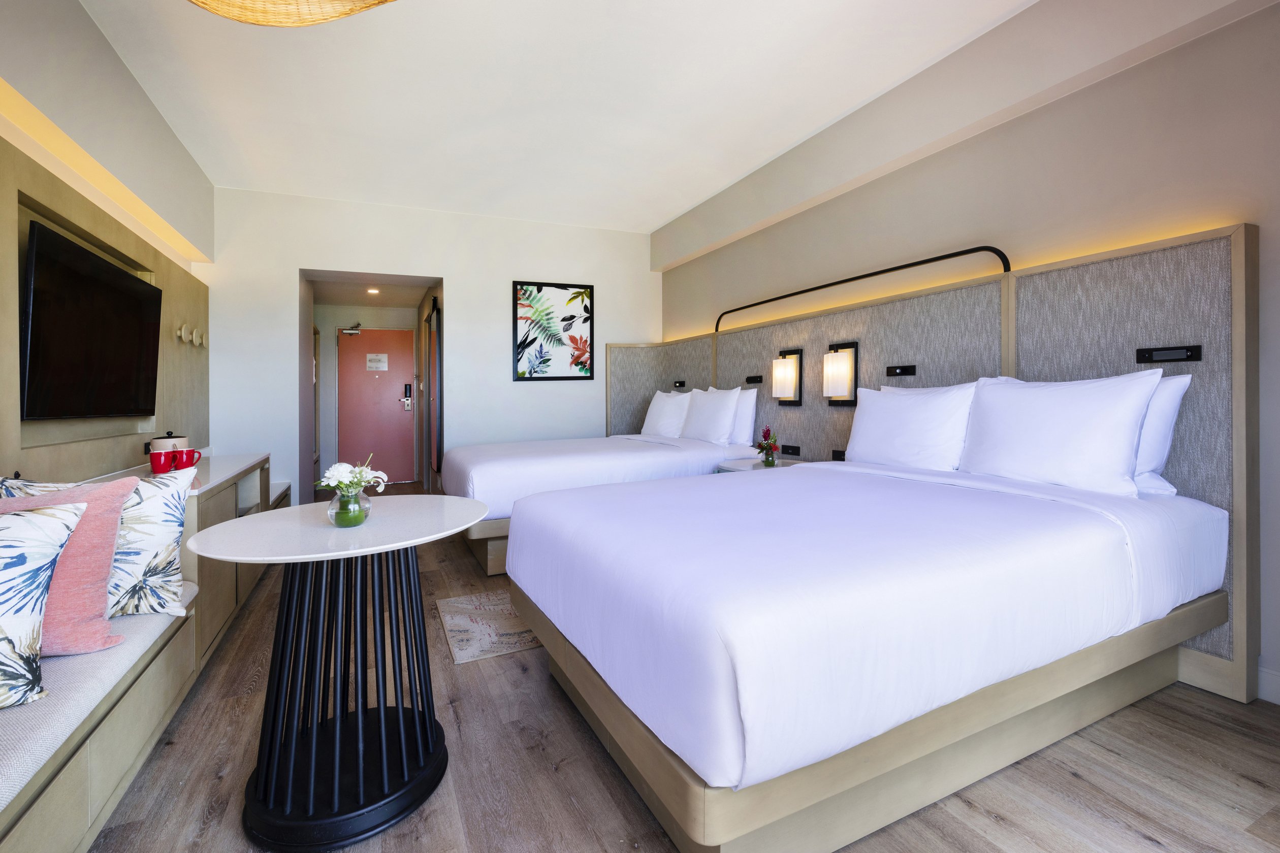 Room, 2 Double Beds, Ocean Front