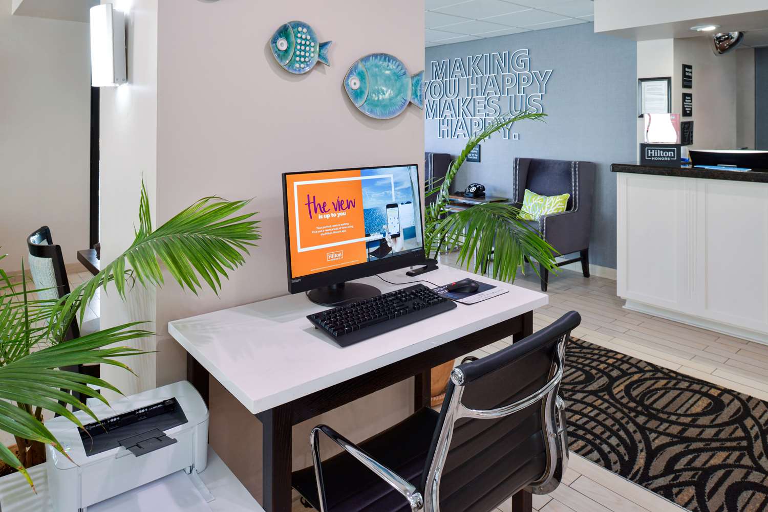 work area