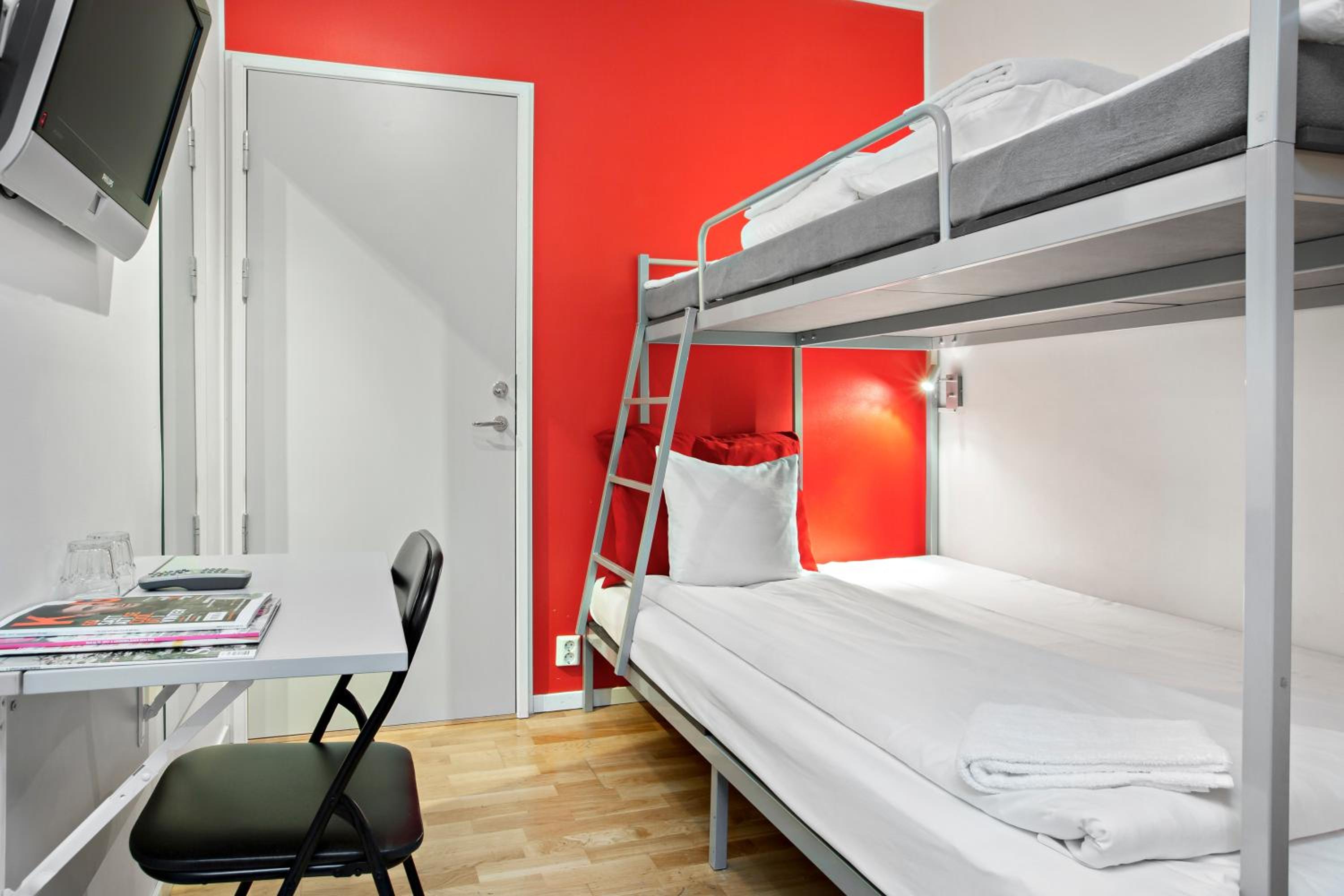 Room, Bunk Bed, Shared Bathroom, No Window