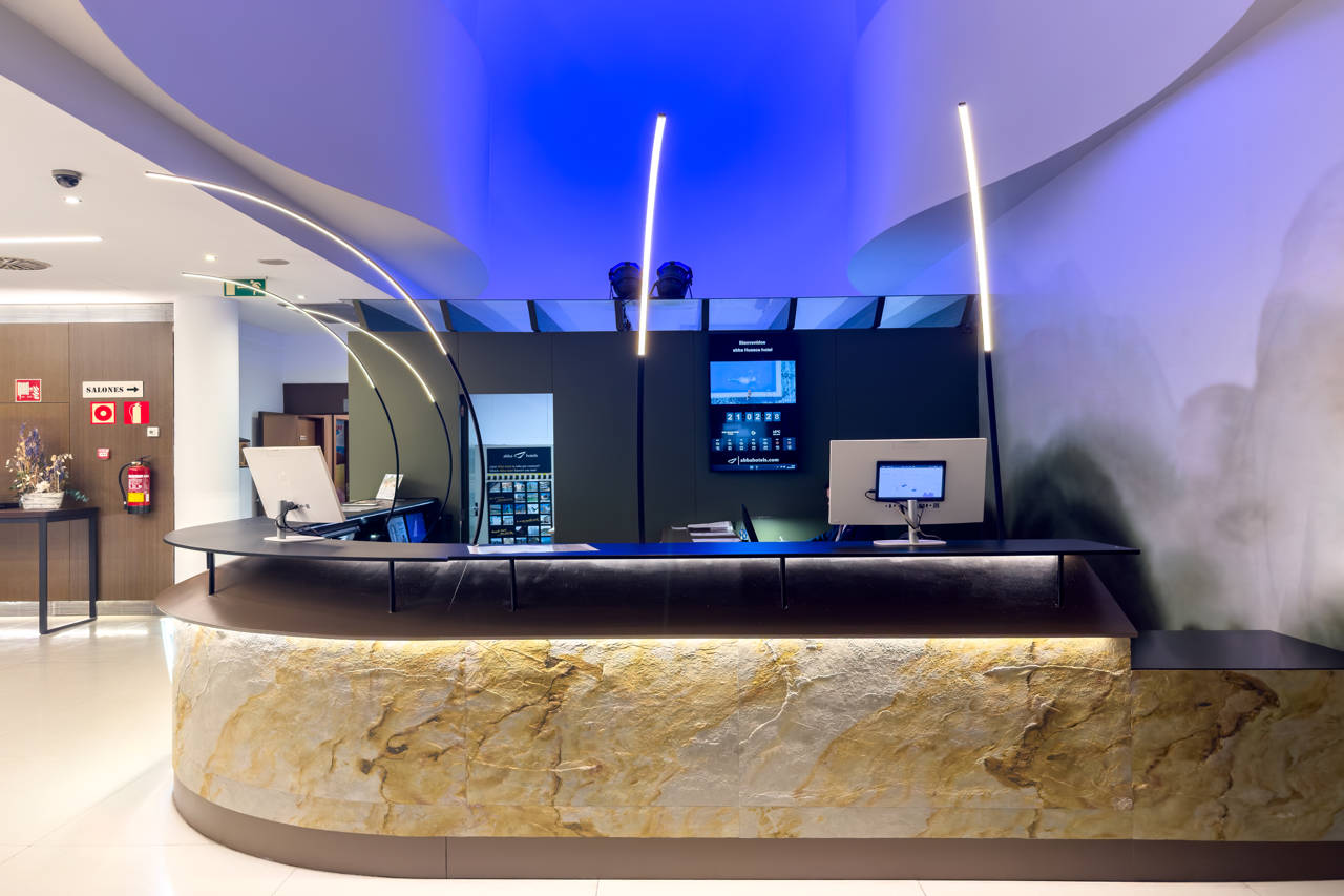 Lobby at Abba Huesca Hotel, HUESCA
