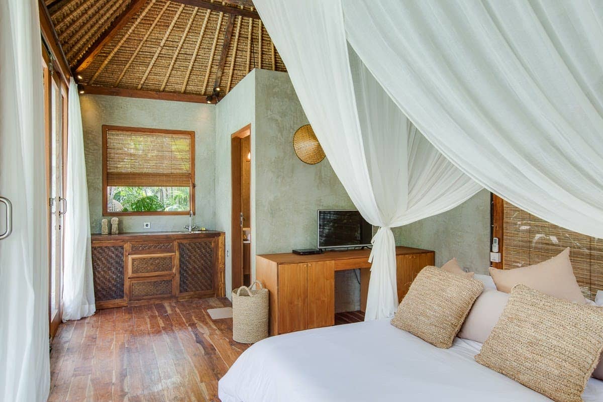 غرفة تنفيذية بسرير مزدوج، Zin Berawa Villas & Bungalows 7/10