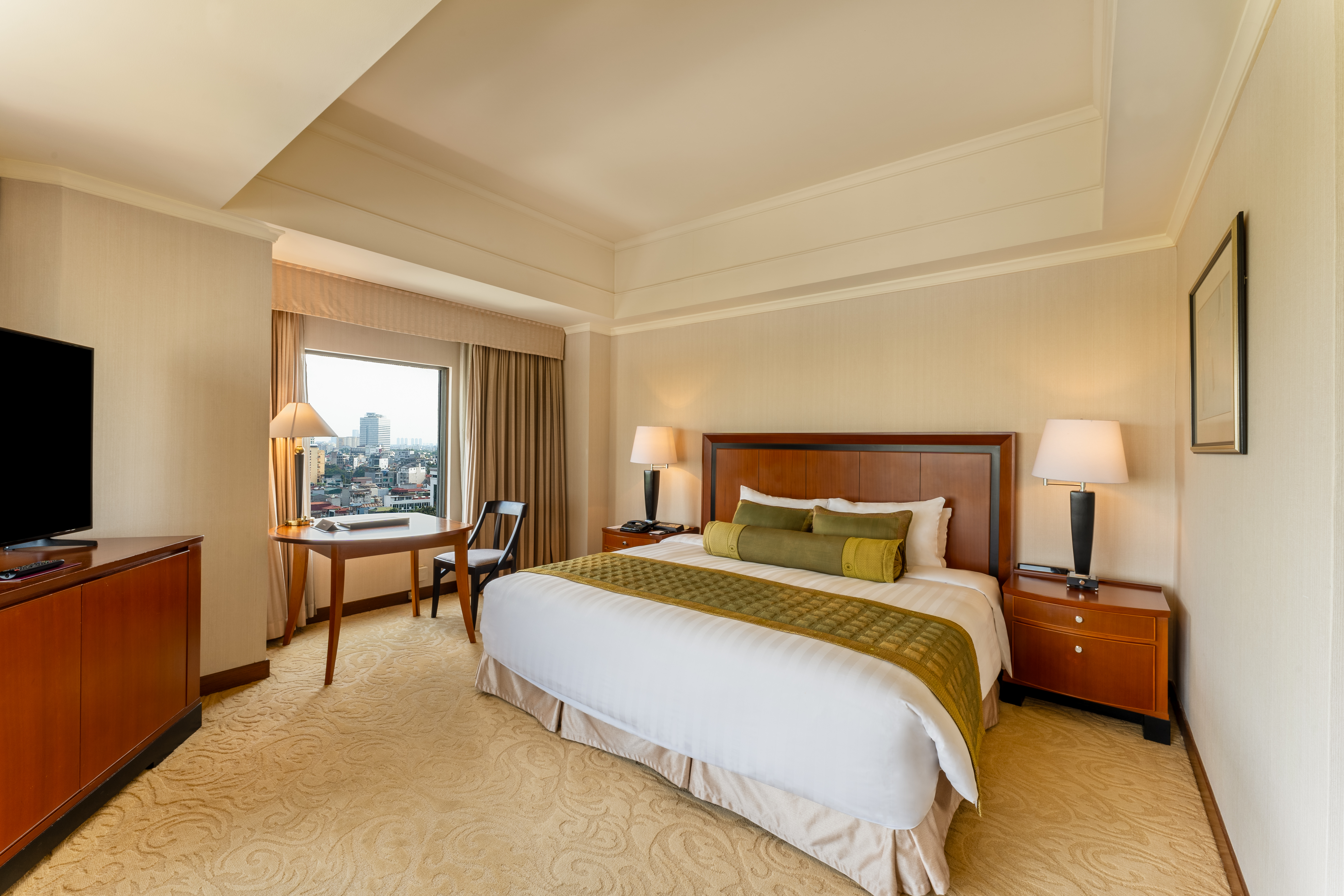 غرفة تنفيذية بسرير مزدوج بإطلالة على المتنزه، Hotel Du Parc Hanoi 2/7