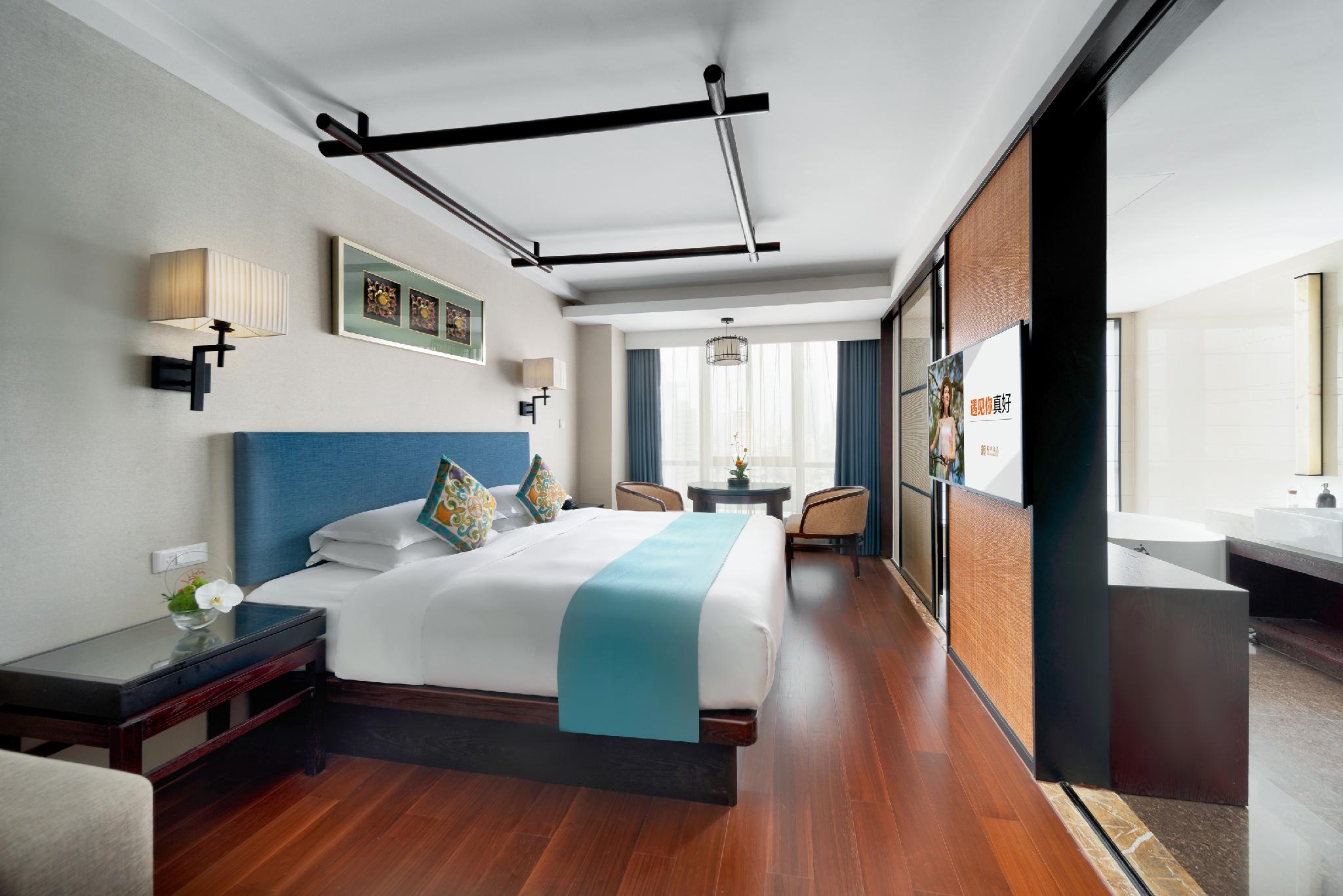 Room at SSAW Boutique Hotel Hefei Intime Centre, HEFEI