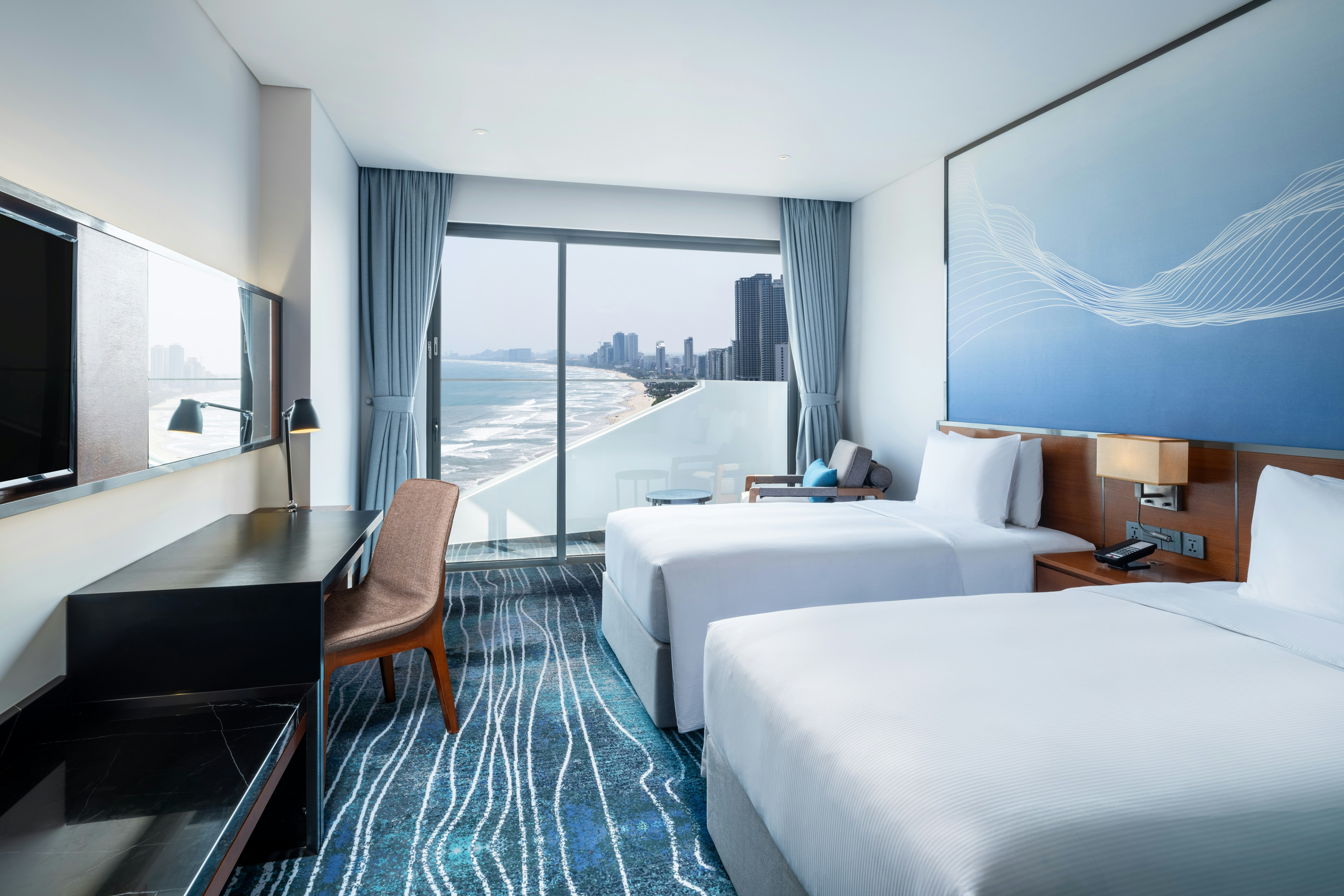 GUEST ROOM, TWIN BEDS, BALCONY