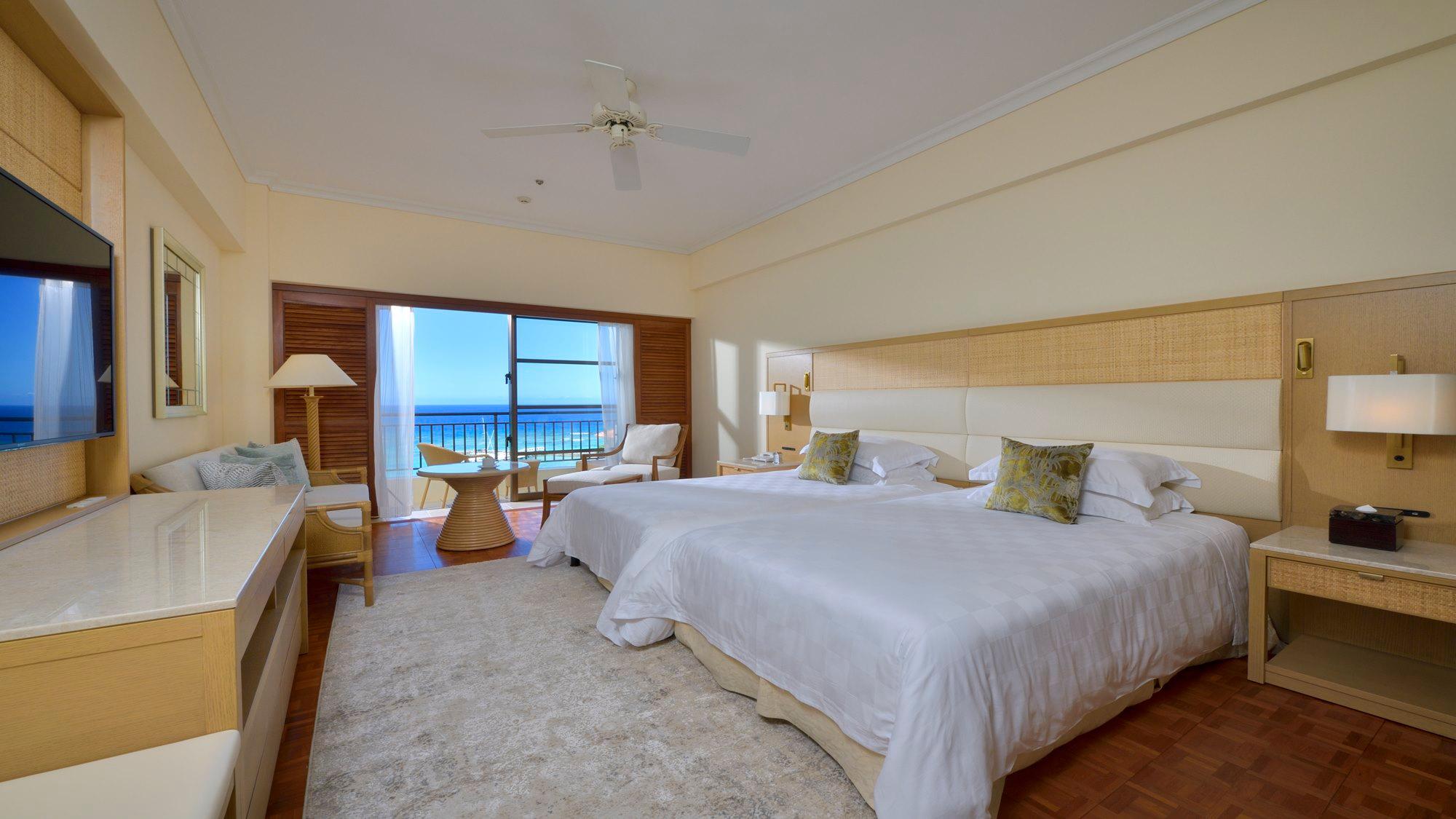Hollywood, Deluxe, Twin Beds, Ocean Front