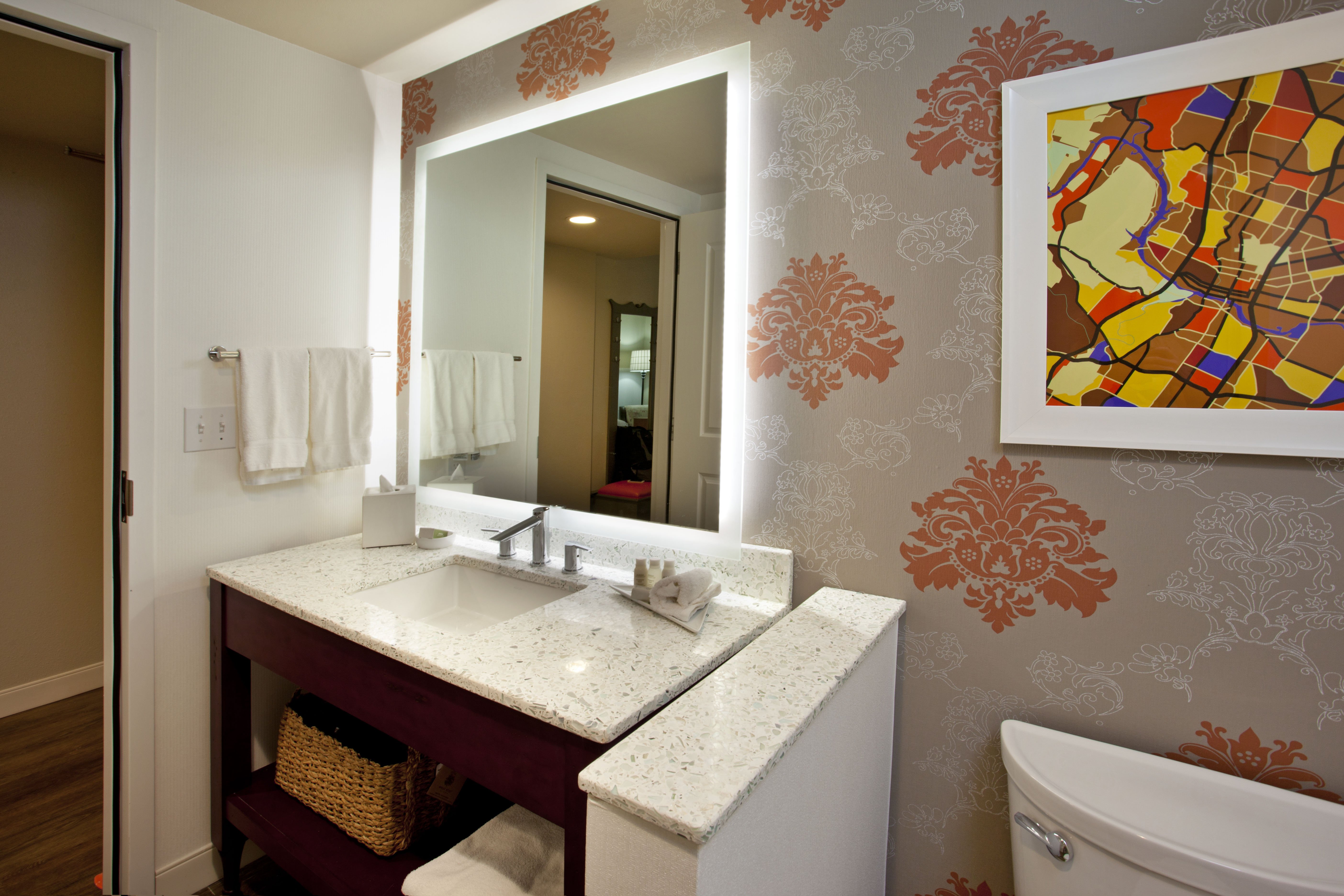 غرفة بسرير كينج لذوي الإعاقة، Hotel Indigo Austin Downtown University 3/3