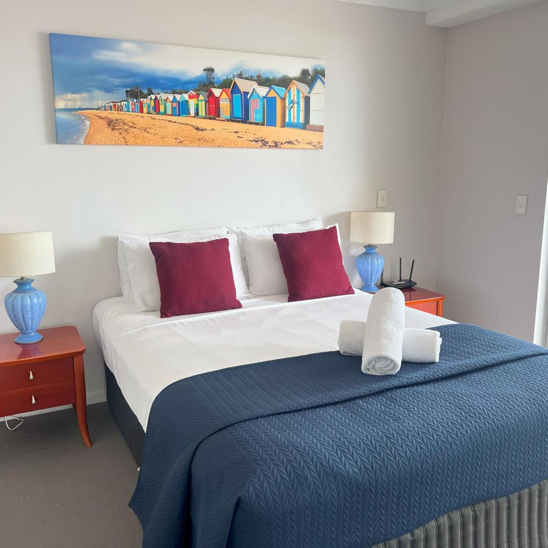 شقة بإطلالة على البحر بغرفتي نوم، Wharf Boutique Apartments 6/10