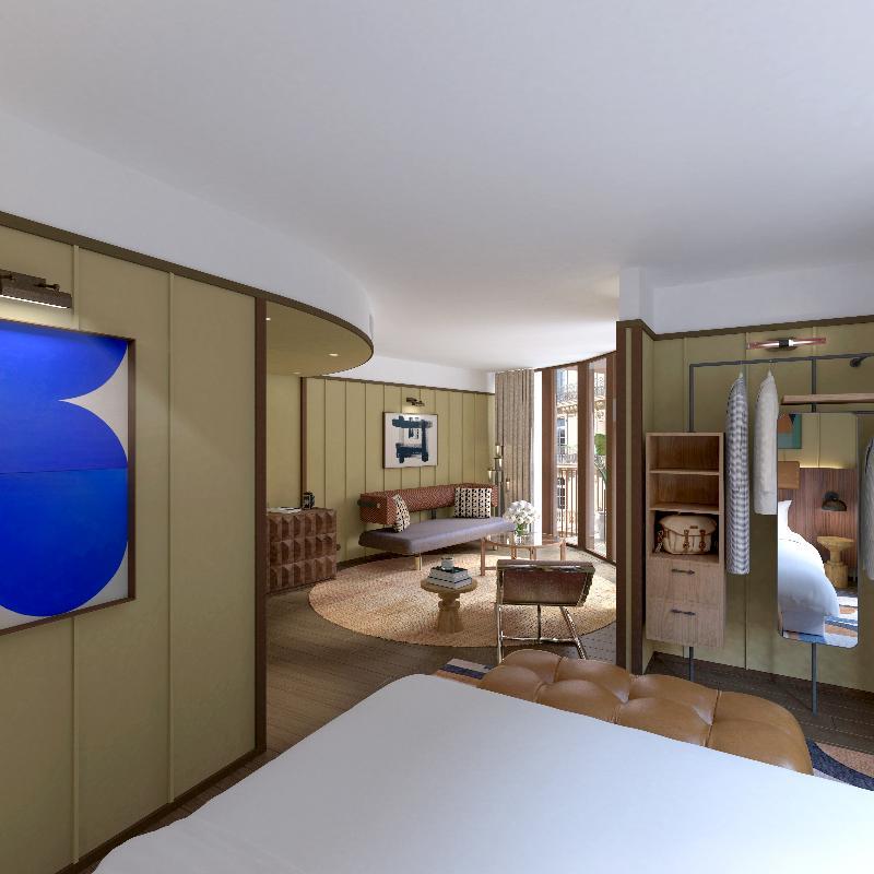 Sky, Suite, King Bed