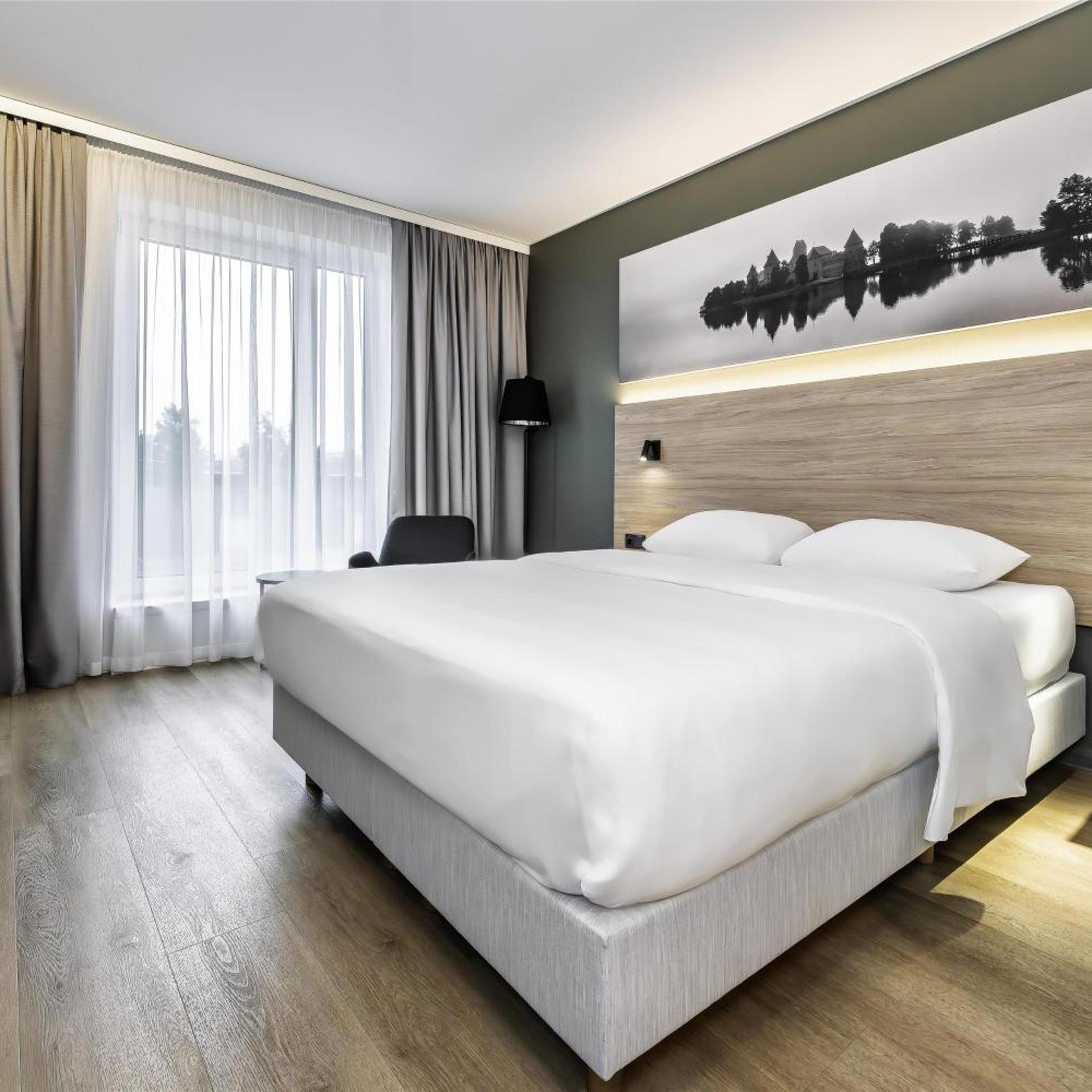Superior, Double or Twin Bed, Partial Airport View, Terrace