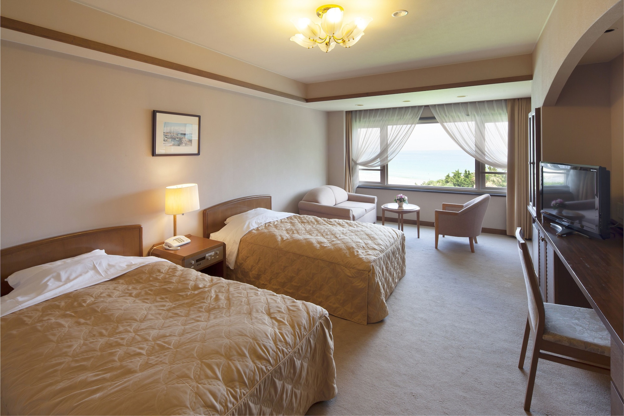 Room, Twin Beds, Ocean View, Main Building
