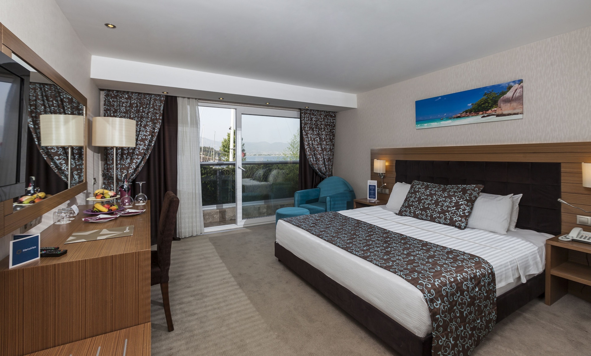 غرفة قياسية بسرير مزدوج، MARINA BOUTIQUE FETHIYE 2/5