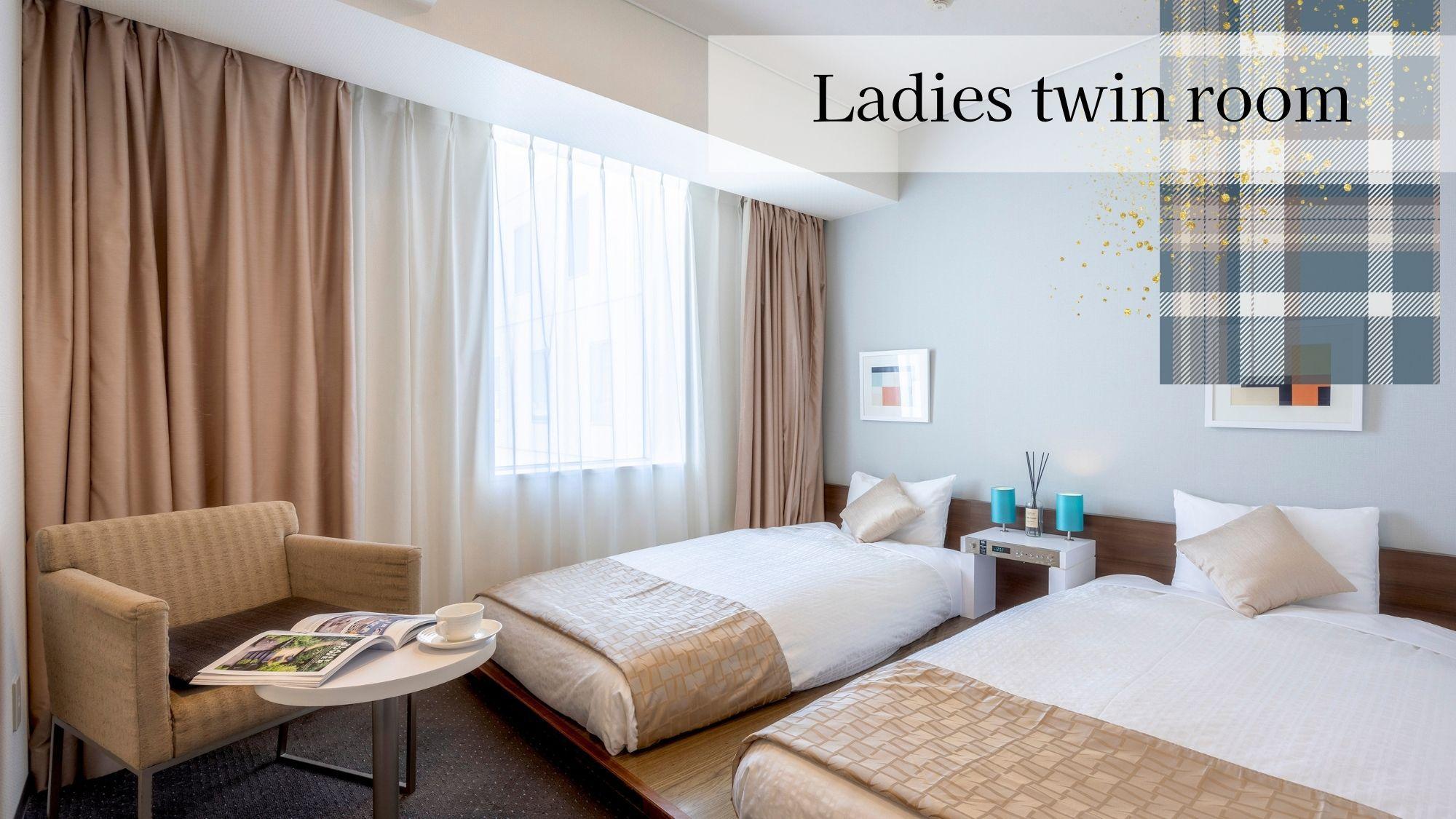 Ladies Floor Twin Non Smoking 19sqm