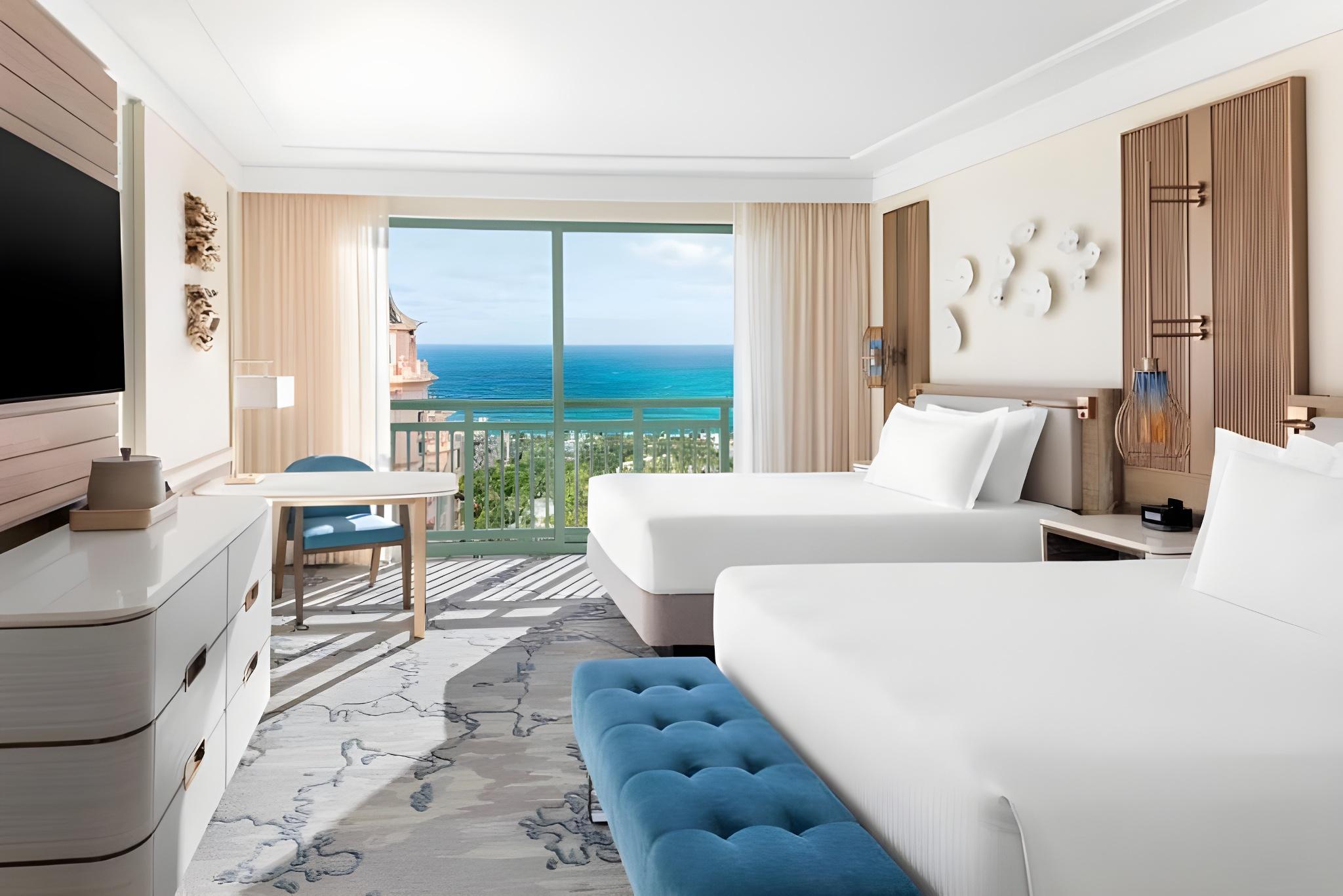 Imperial, Quadruple, 2 Queen Beds, Water View
