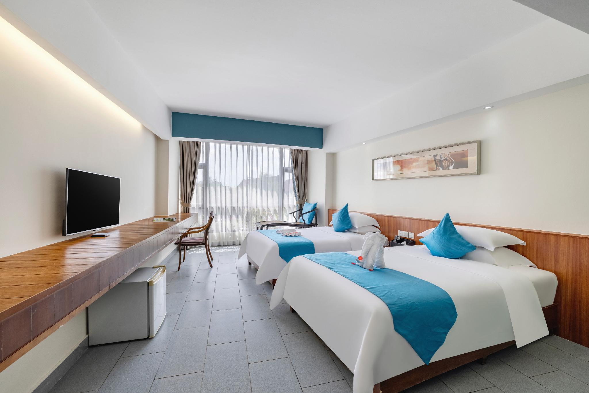 Landscape, Twin Beds