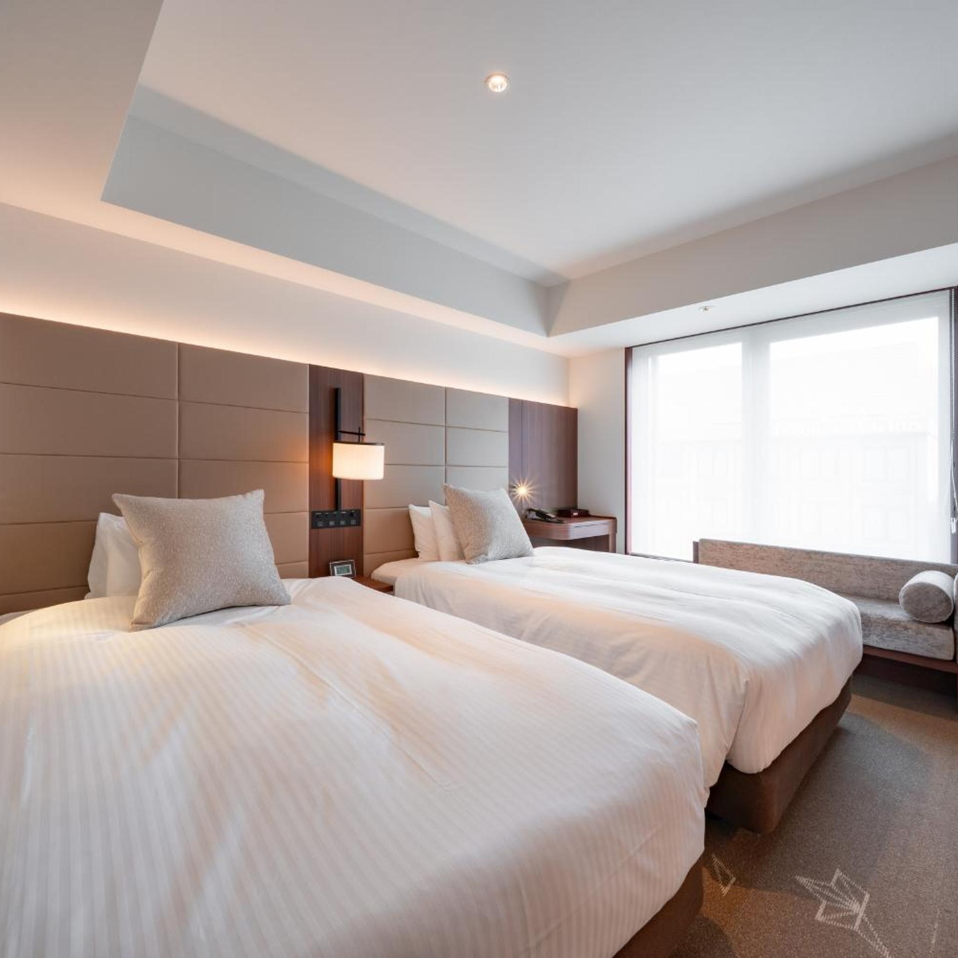 غرفة بريميوم بسريرين منفصلين، Keio Prelia Hotel Kyoto Karasuma Gojo 2/10