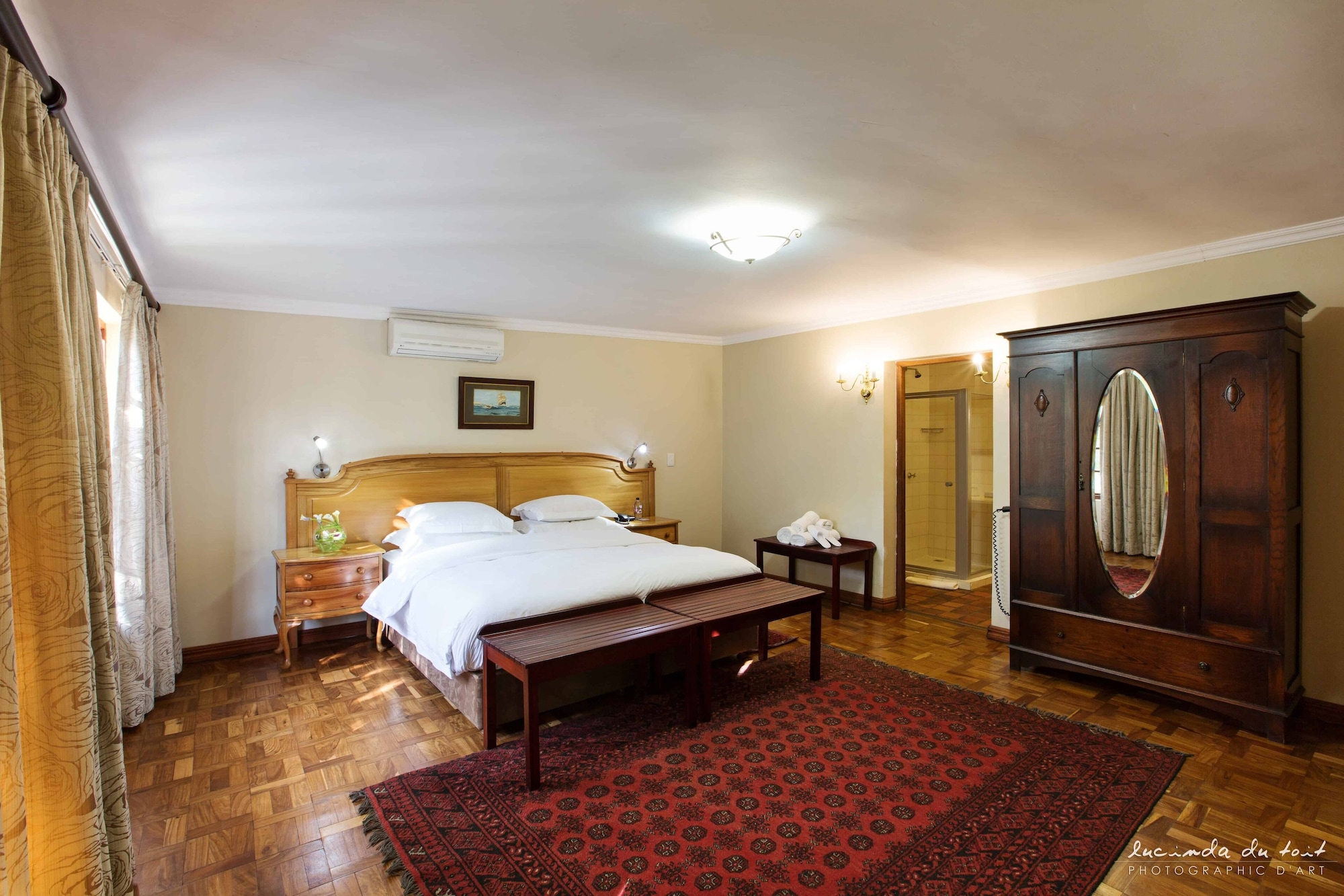 غرفة فاخرة بسرير كينج، Kleinkaap Boutique Hotel 4/8