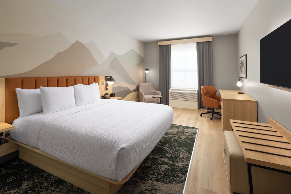 غرفة بسرير كينج لذوي الإعاقة، La Quinta Inn and Suites by Wyndham Leavenworth 3/8