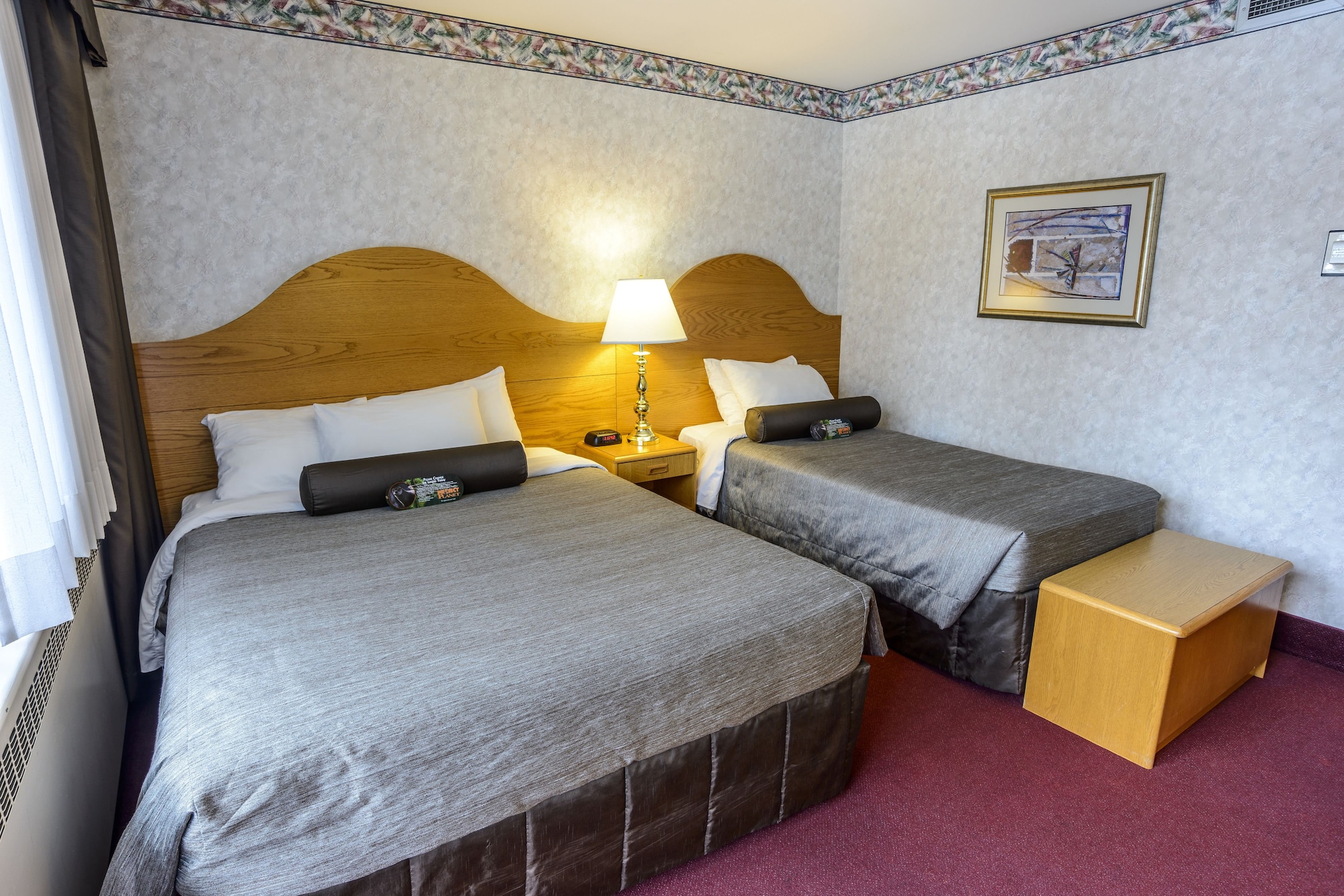 Room, Multiple Beds, River View