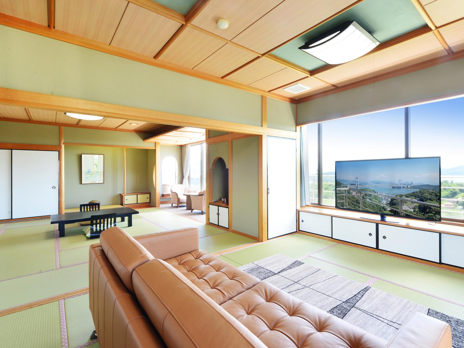 Semi Room, Suite, 2 Semi Double Beds, Corner