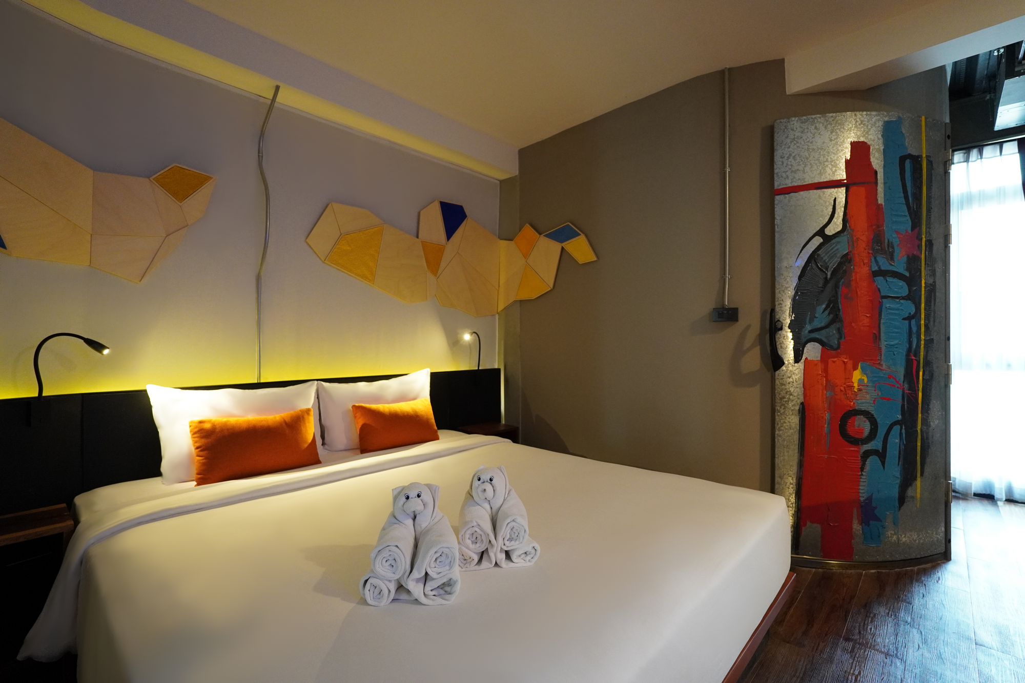 Art, Standard, Double Bed