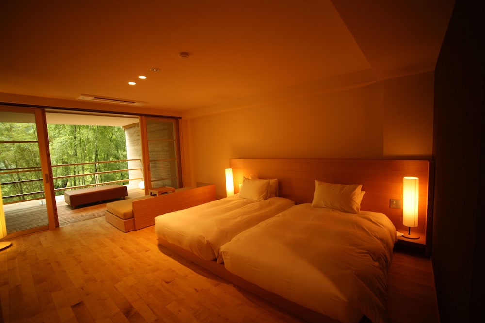 Superior, Twin Beds, Outdoor Bath