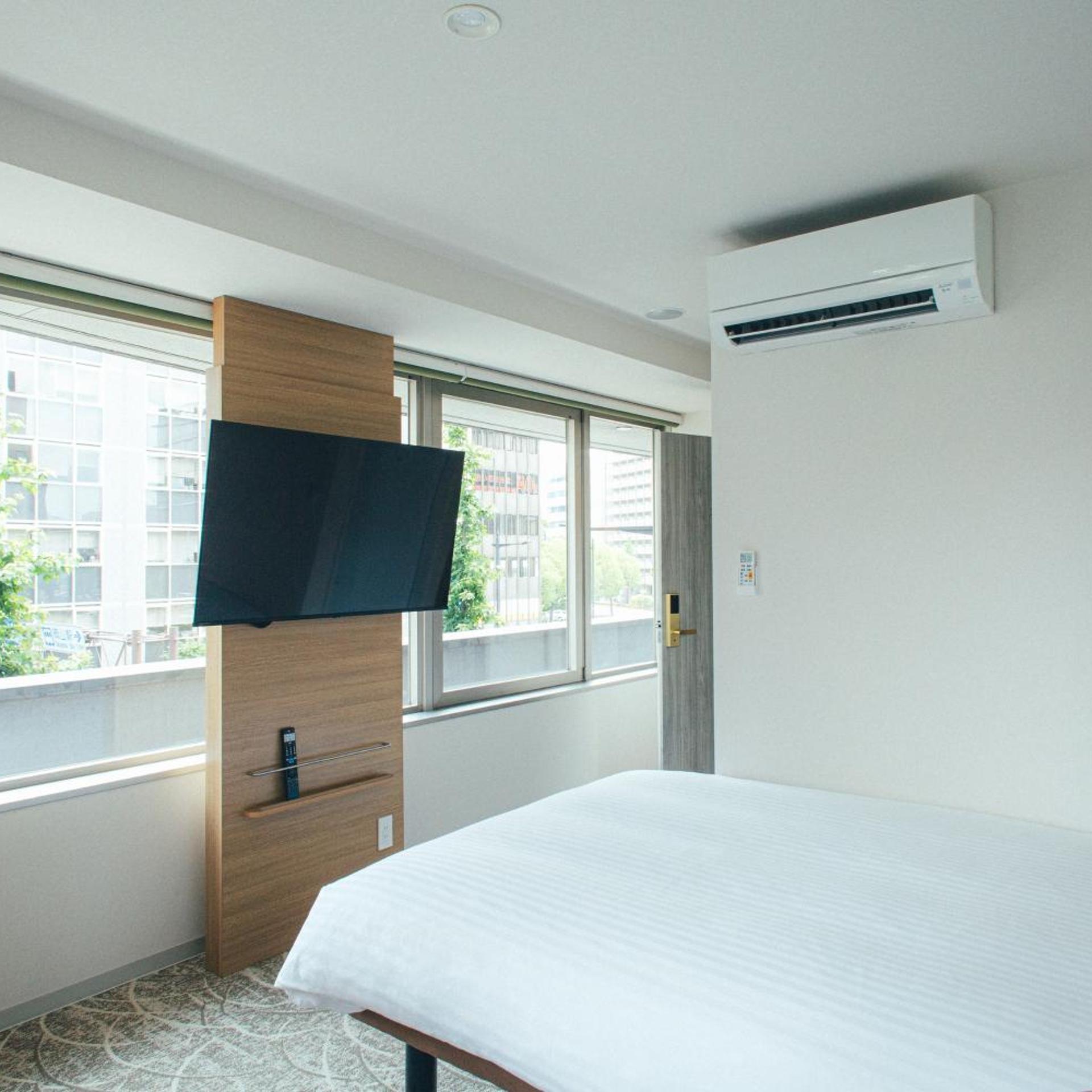 Room, Single, Double Bed, Grand Floor